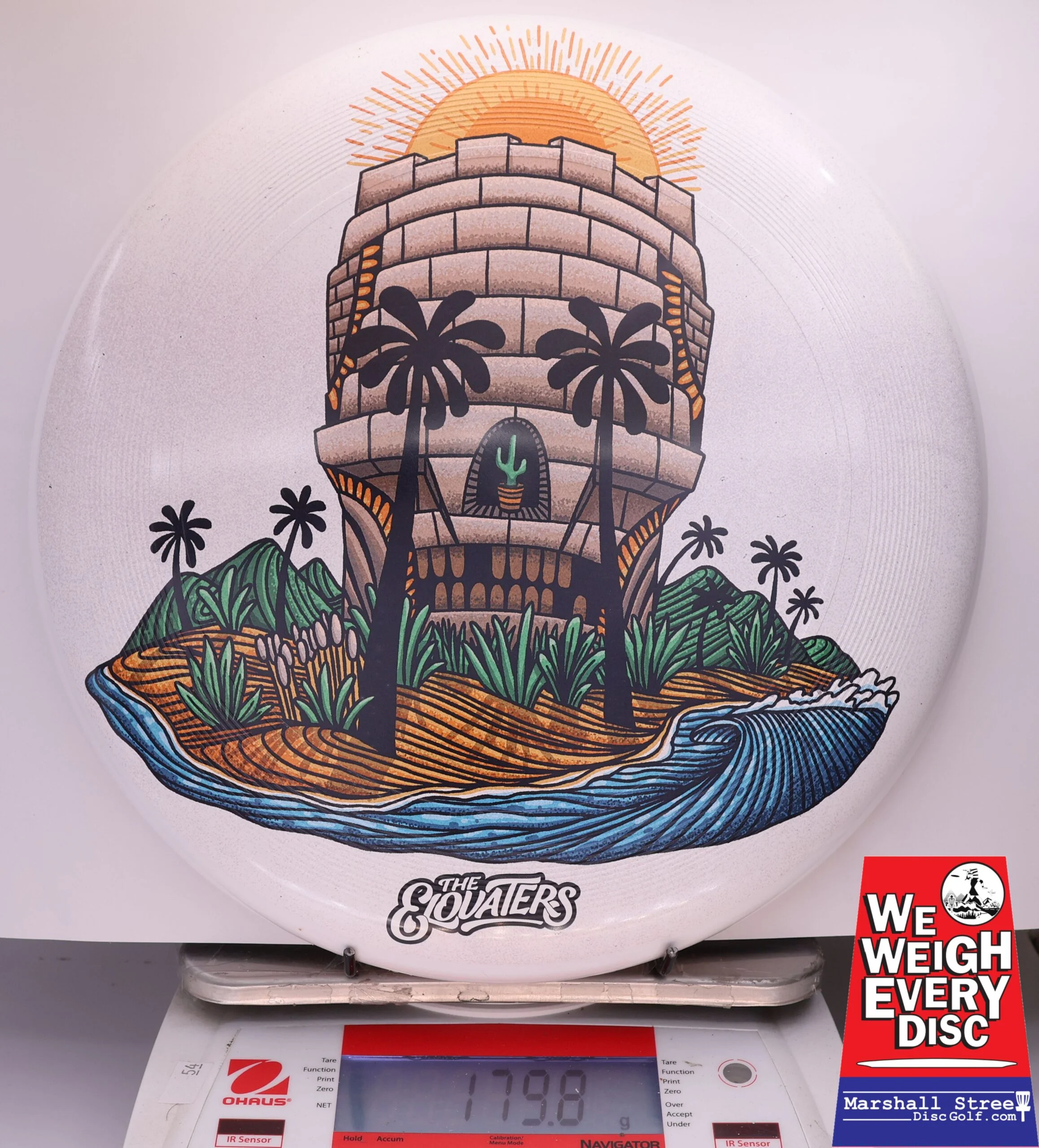 429284 Discraft UltraStar, The Elovaters - #04 WhiteBluGrn, 180