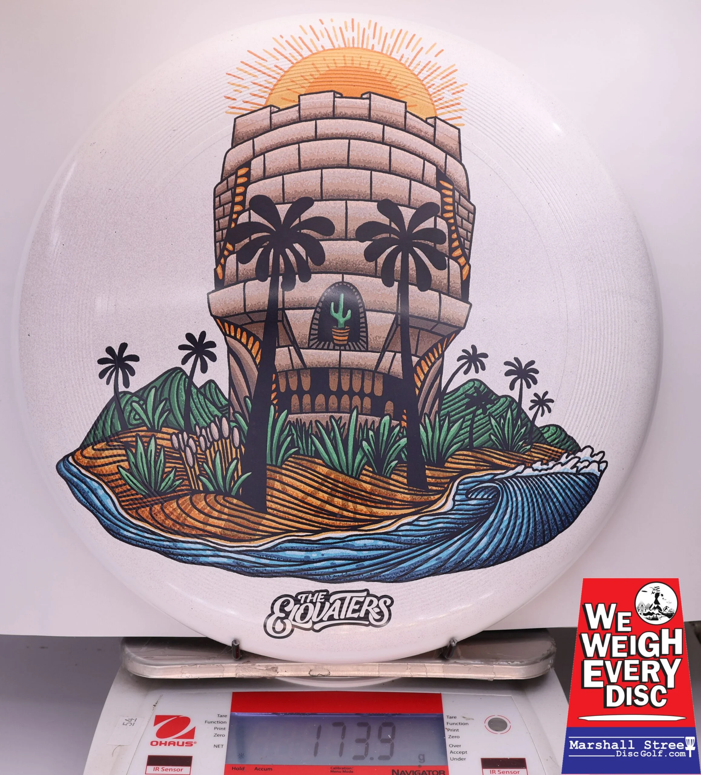 429285 Discraft UltraStar, The Elovaters - #05 WhiteBluGrn, 174