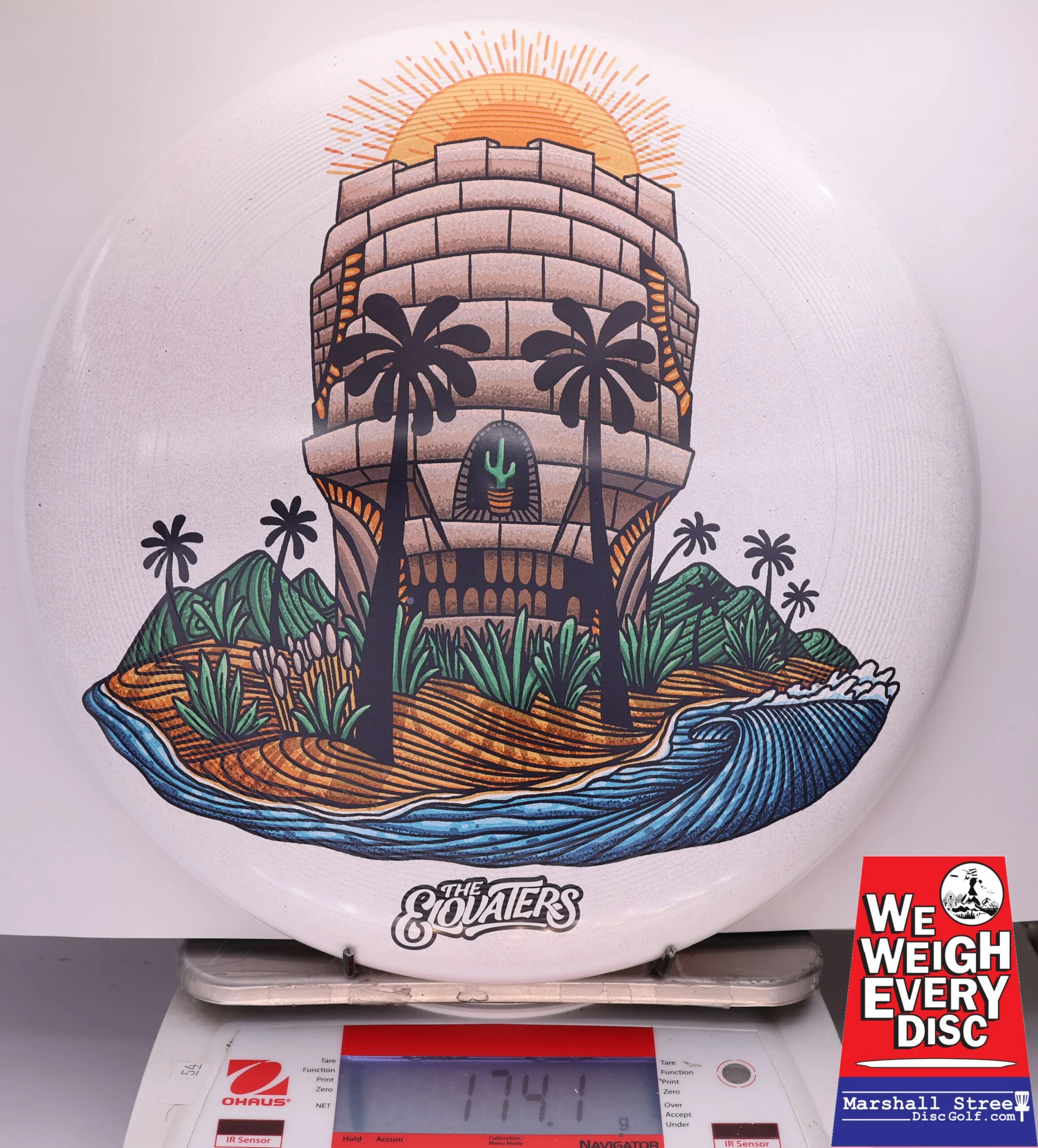 429286 Discraft UltraStar, The Elovaters - #06 WhiteBluGrn, 174