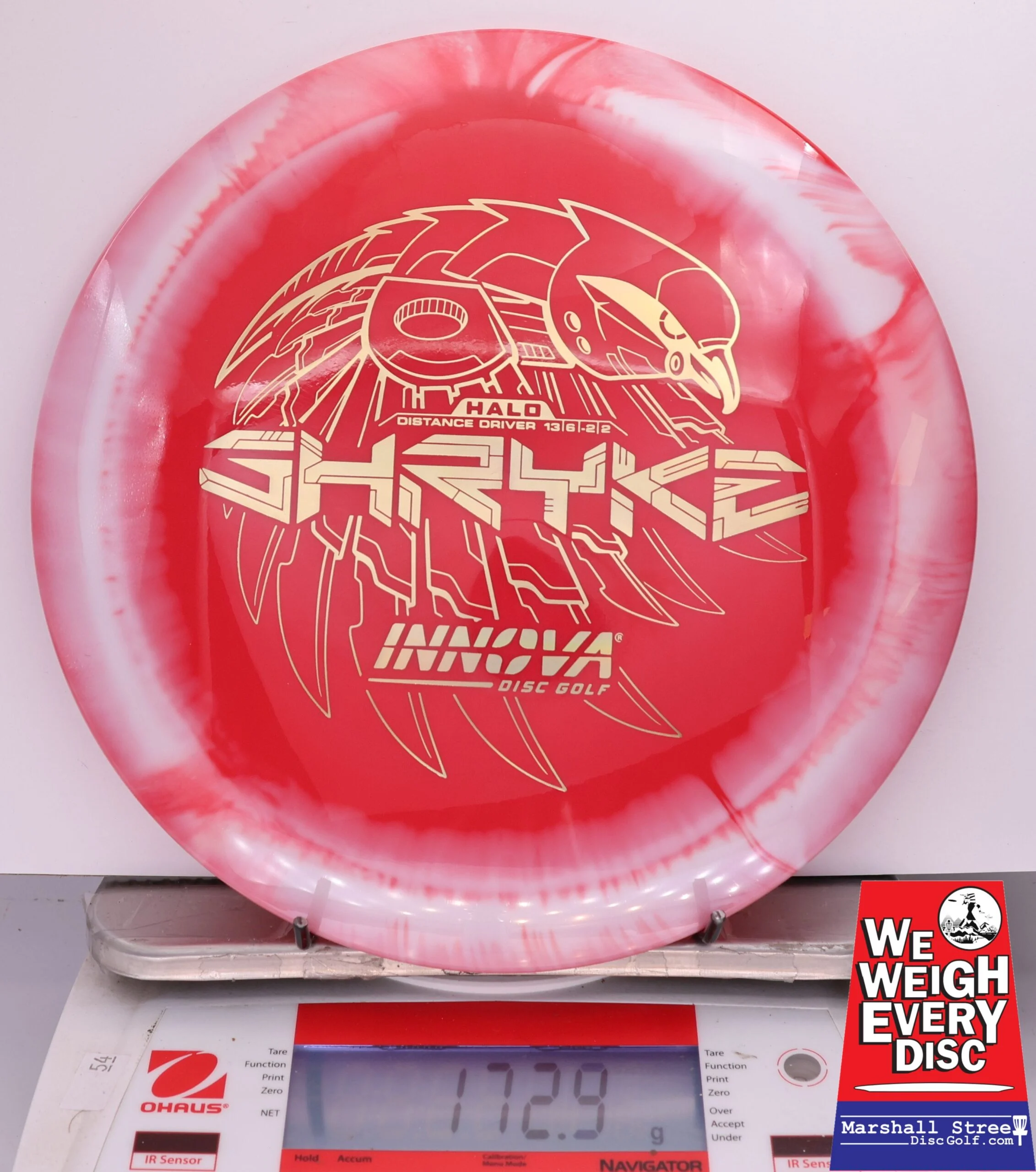 429817 Halo Star Shryke - #857 White-Red, 173
