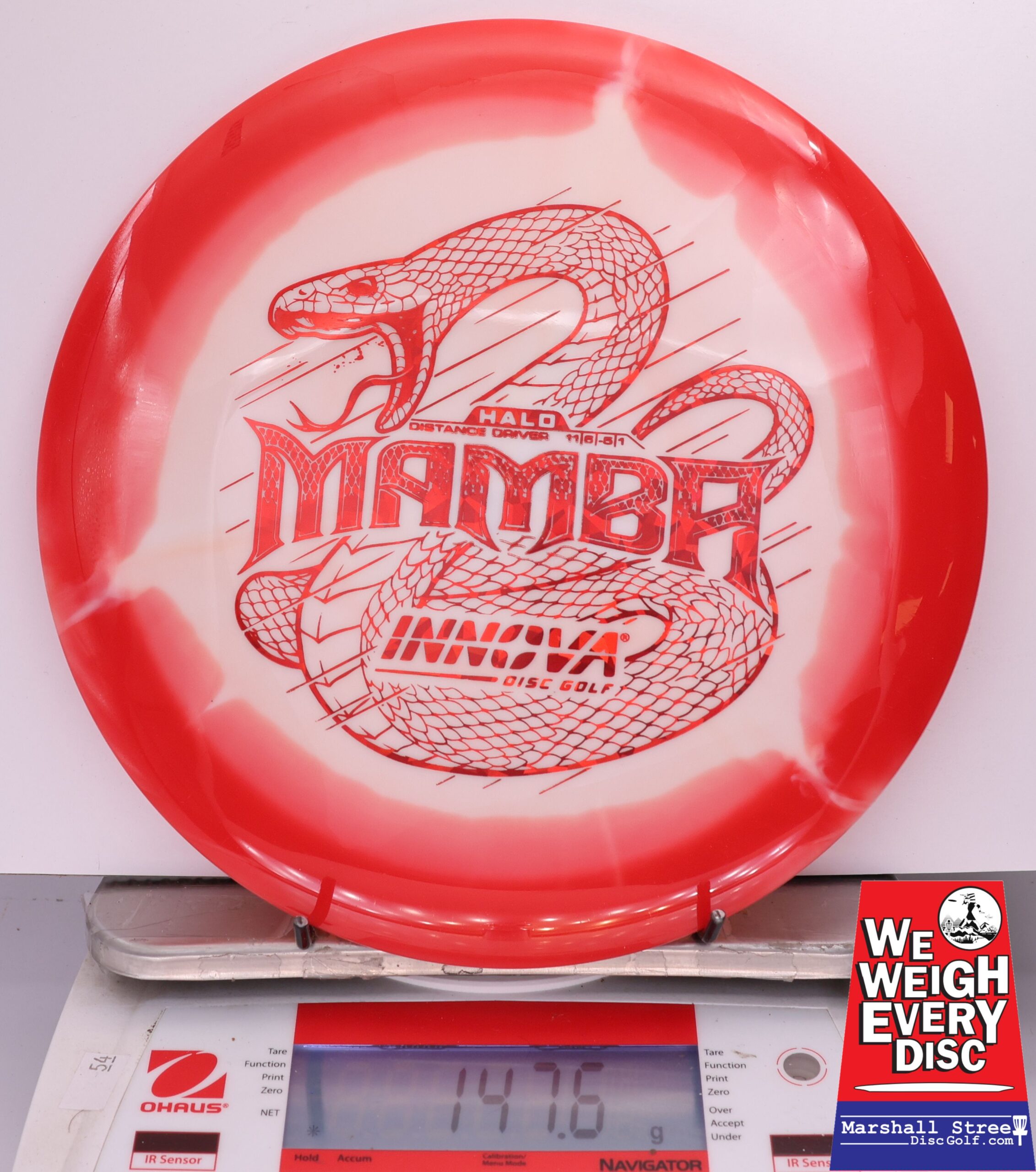 429932 Halo Star Mamba - #866 Red-White, 148