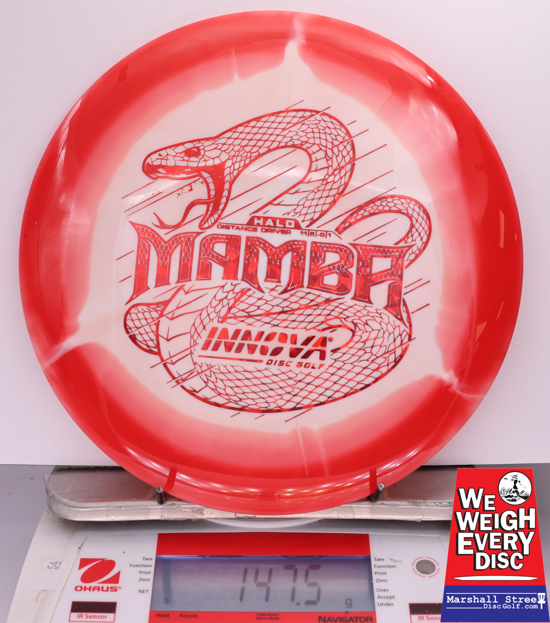 429937 Halo Star Mamba - #871 Red-White, 148