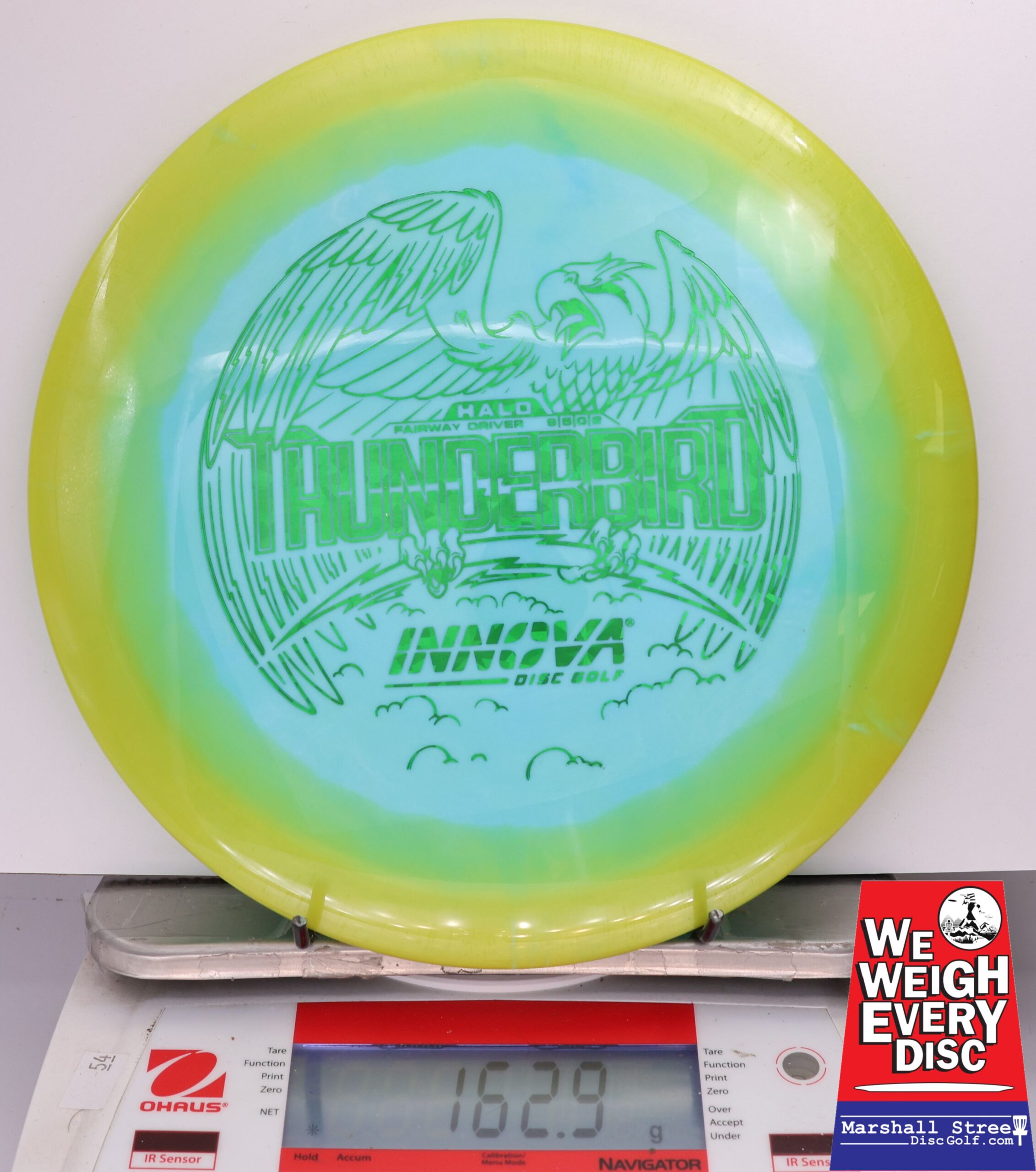 430046 Halo Star Thunderbird - #858 Yellow-LtBlue, 163