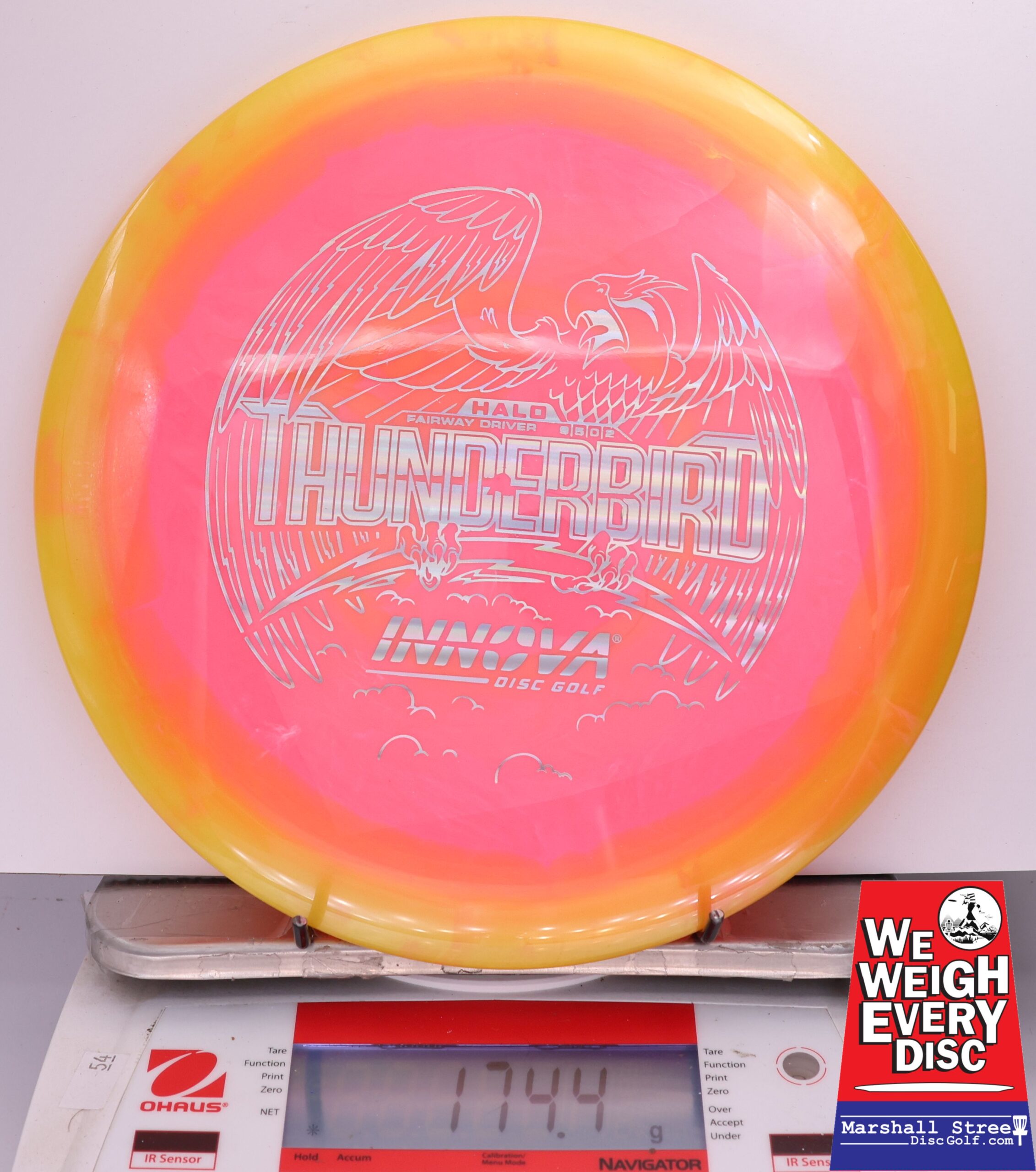 430047 Halo Star Thunderbird - #859 Yellow-PInk, 174