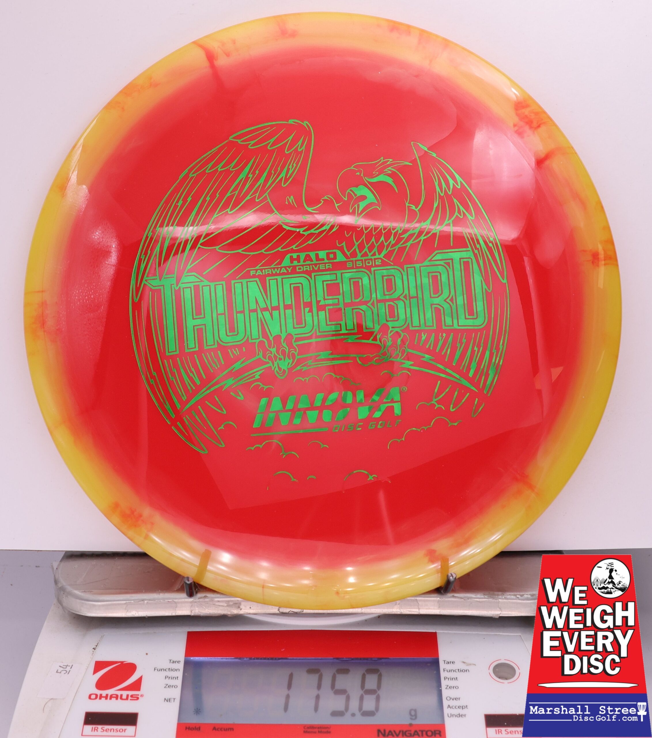 430048 Halo Star Thunderbird - #860 Yellow-Red, 176