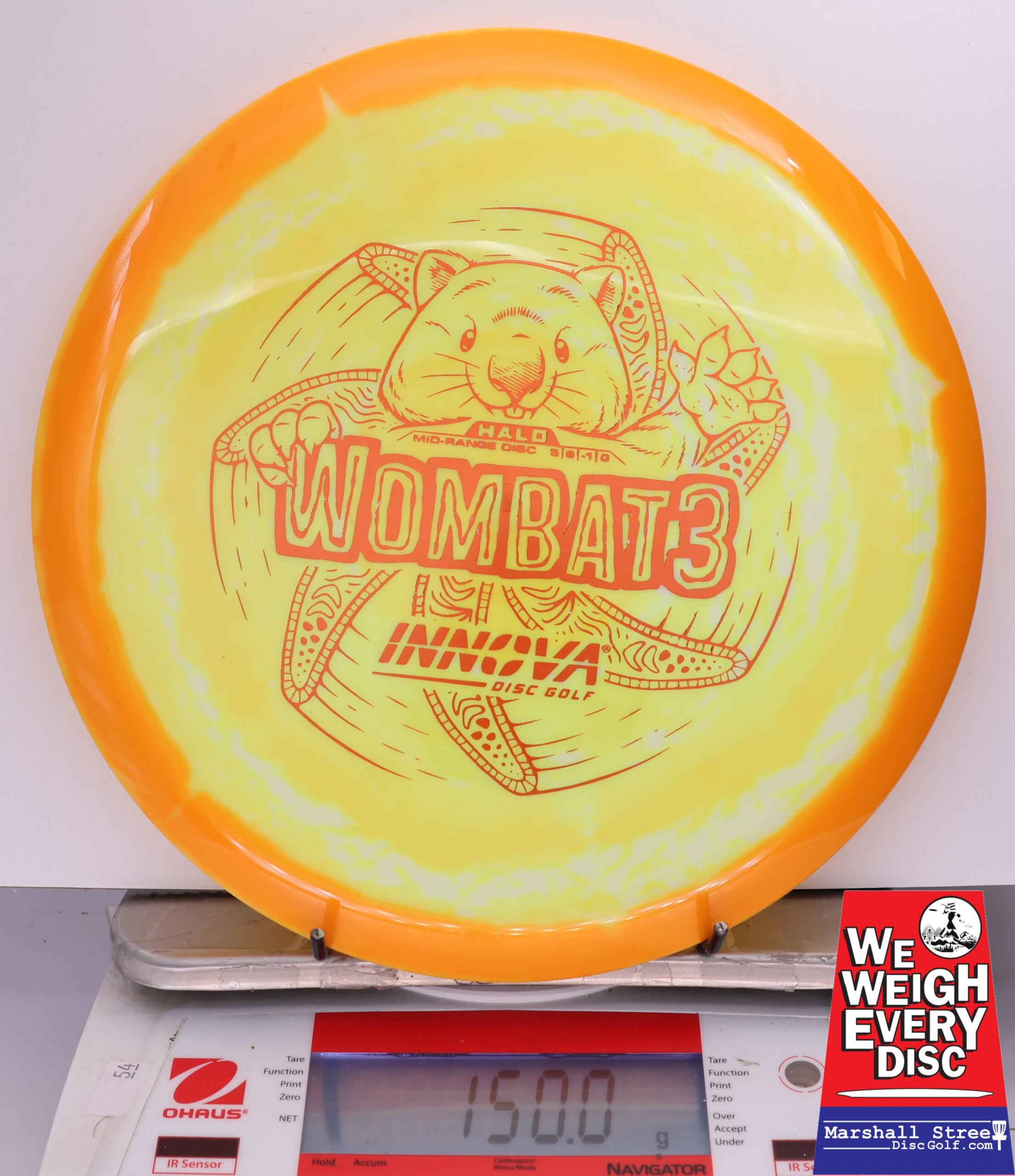 430065 Halo Star Wombat3 - #862 Orange-Yellow, 150