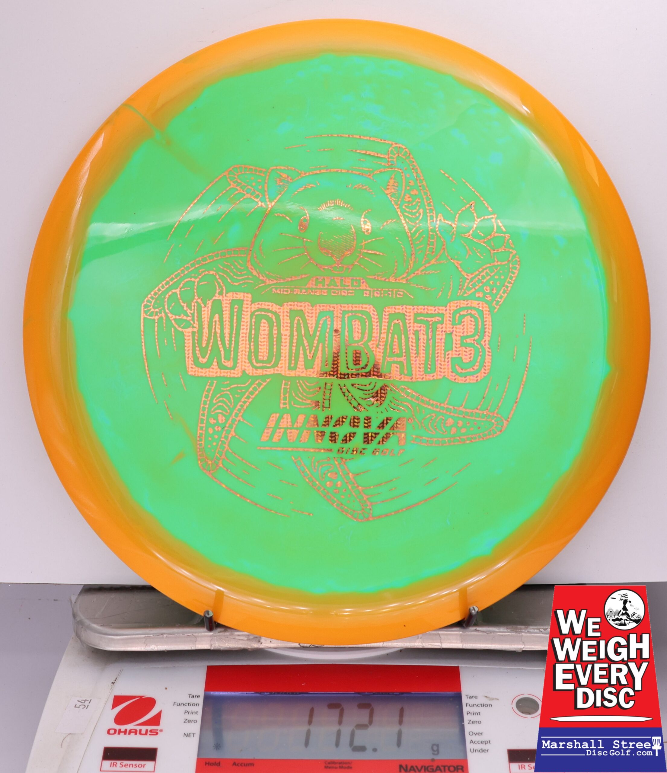 430066 Halo Star Wombat3 - #863 Orange-Green, 172