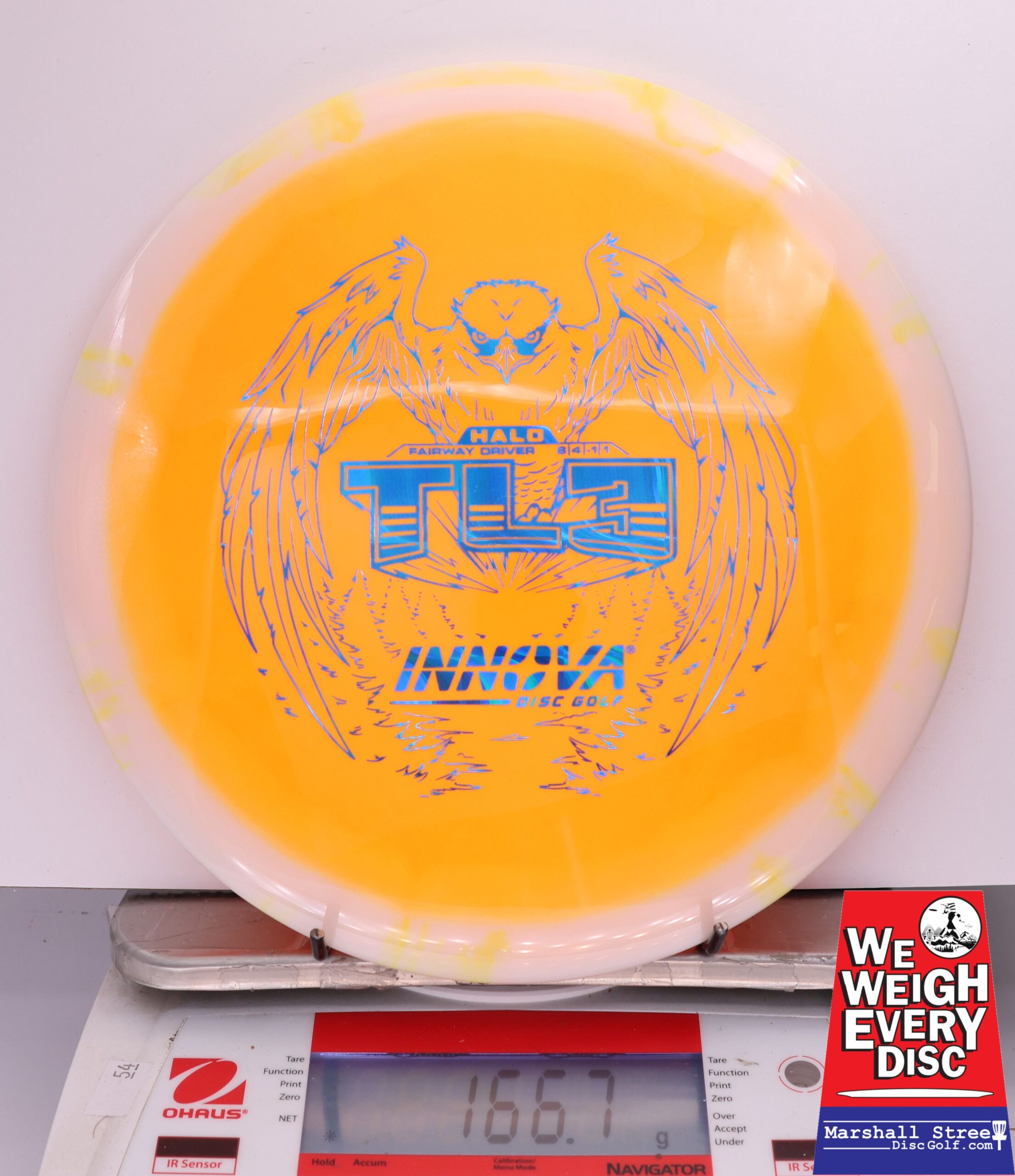 430078 Halo Star TL3 - #857 White-Orange, 167