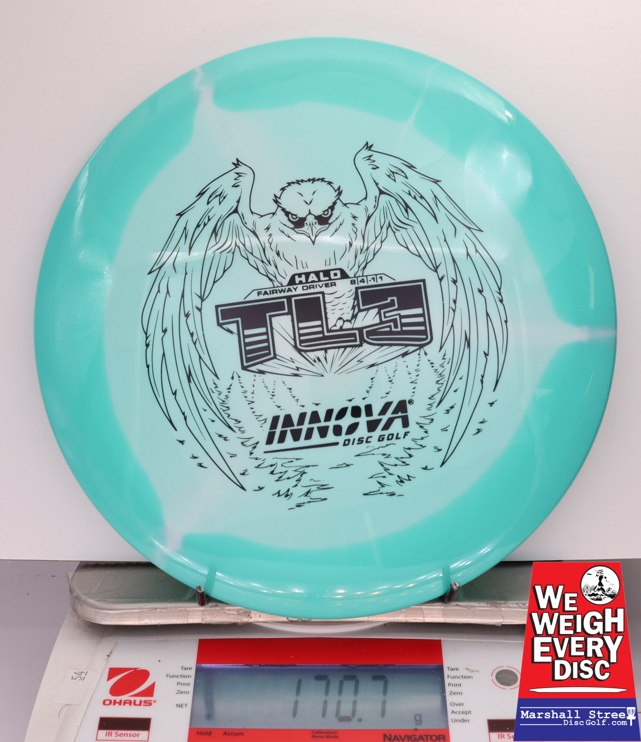 430081 Halo Star TL3 - #860 Aqua-White, 171