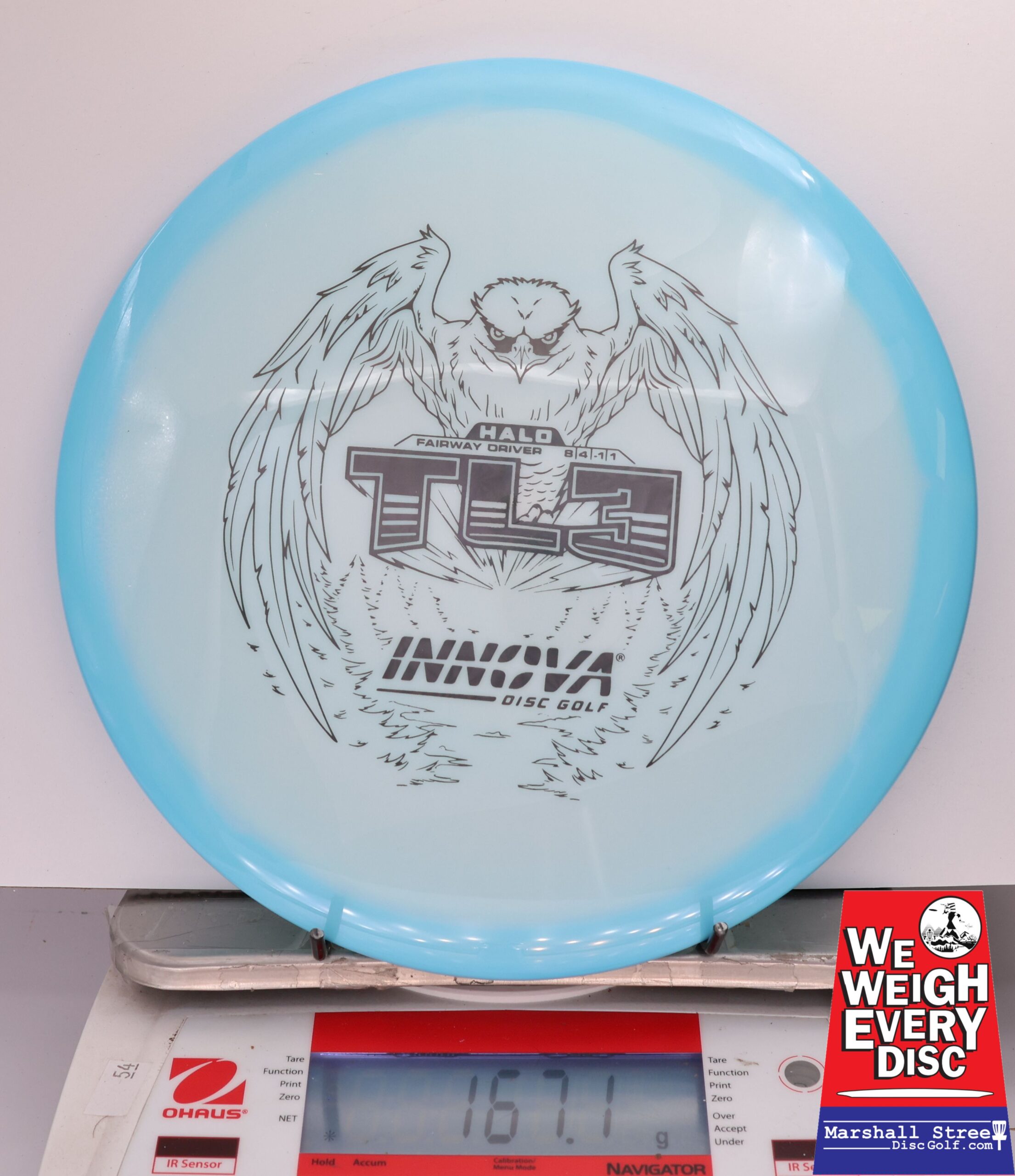 430082 Halo Star TL3 - #861 LtBlue-White, 167