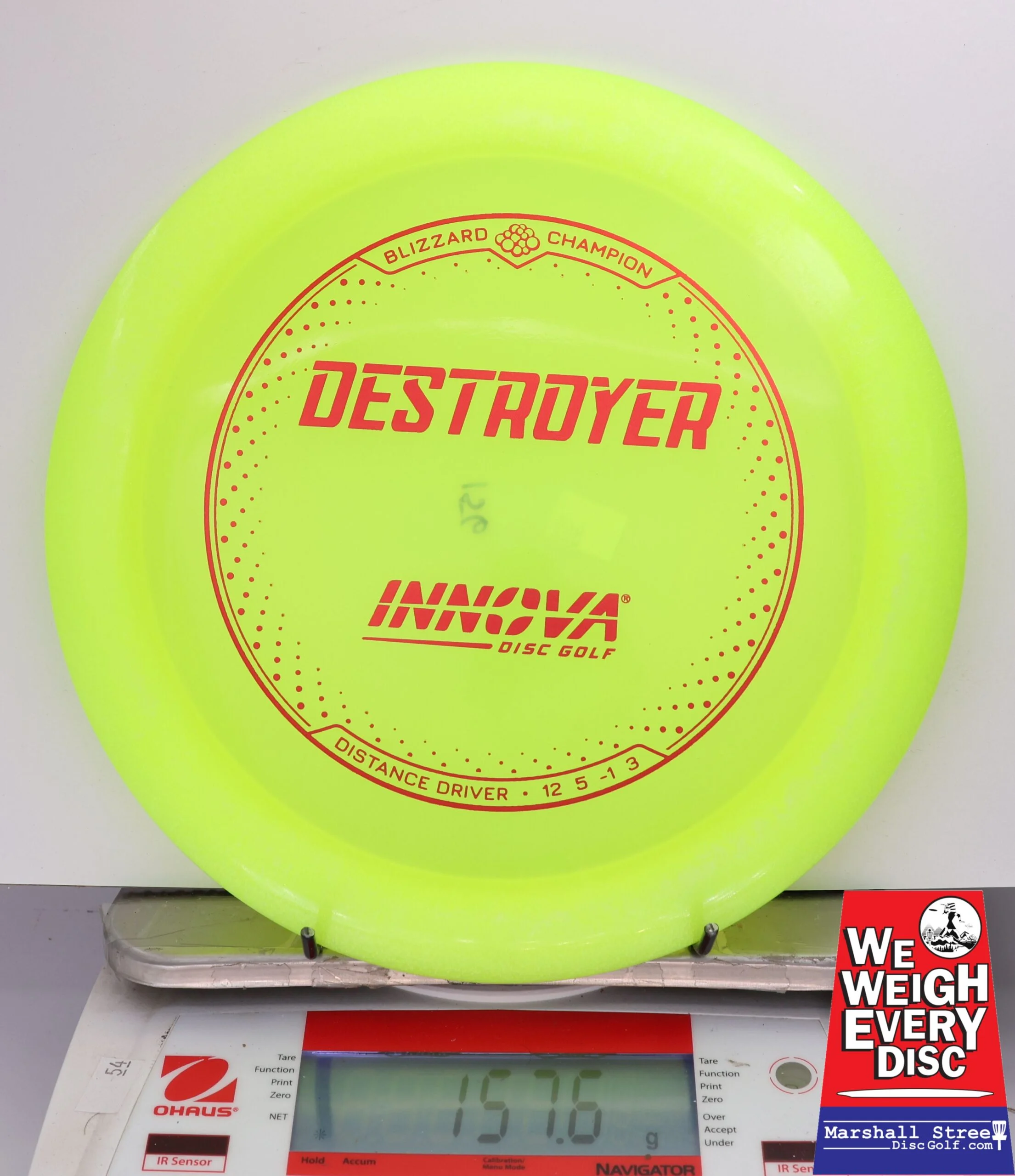 430469 Blizzard Destroyer - #860 Yellow, 158