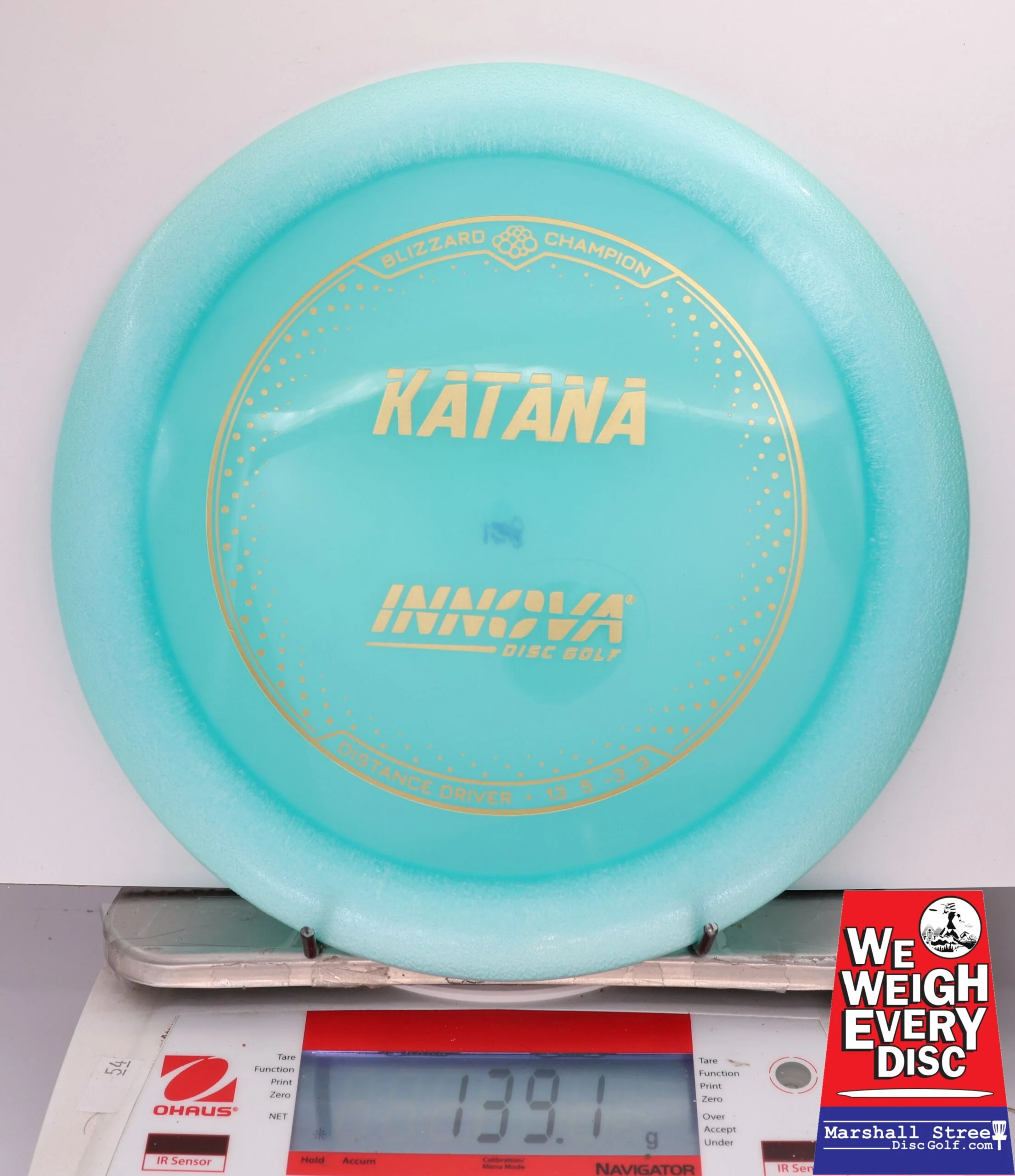 430488 Blizzard Katana - #859 Aqua, 139