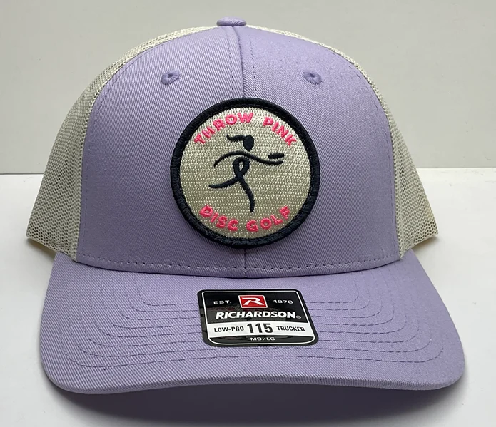 Throw Pink Ribbon Patch Hat - Image 5