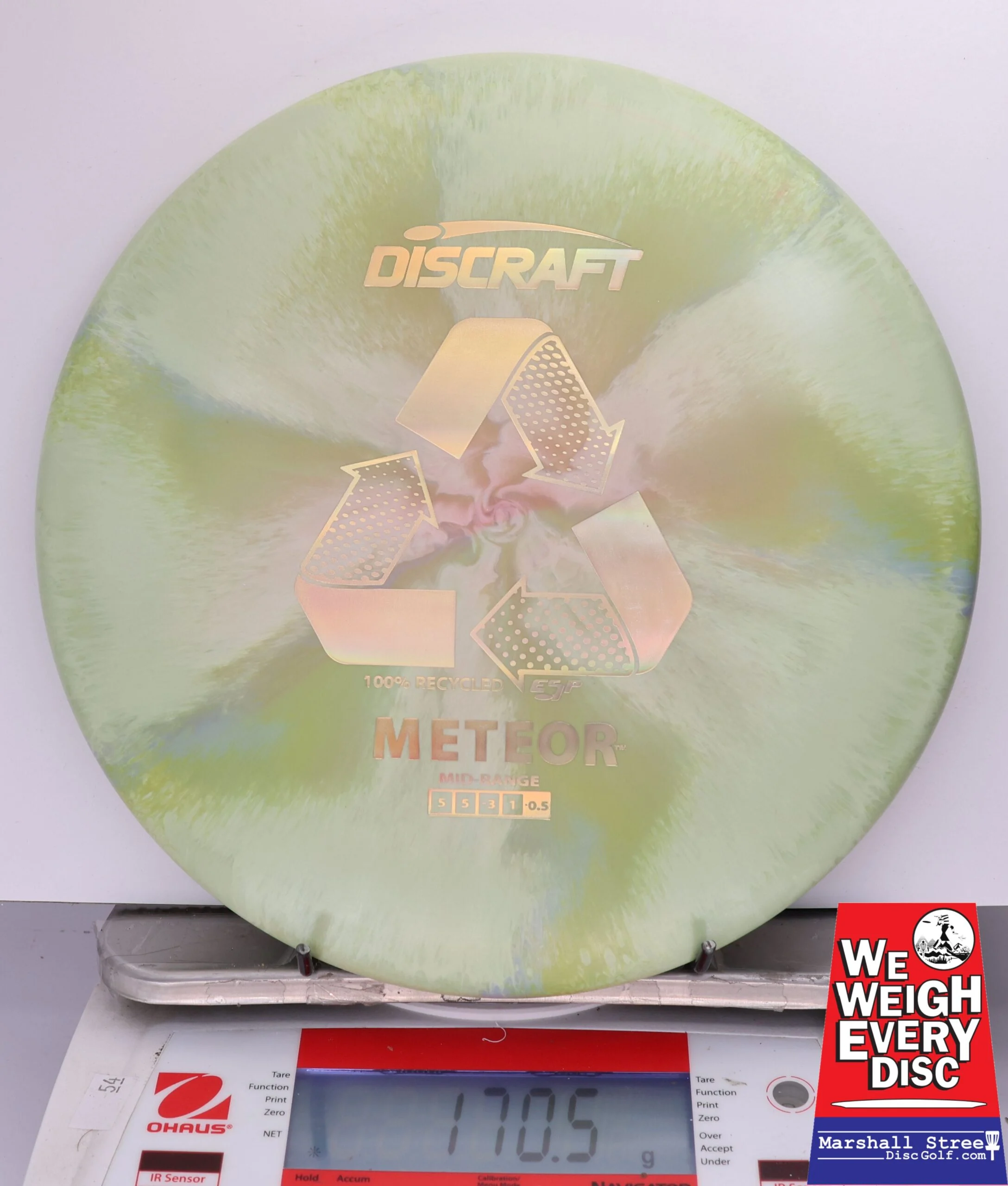 431148 Recycled ESP Meteor - #570 LtGreen, 171