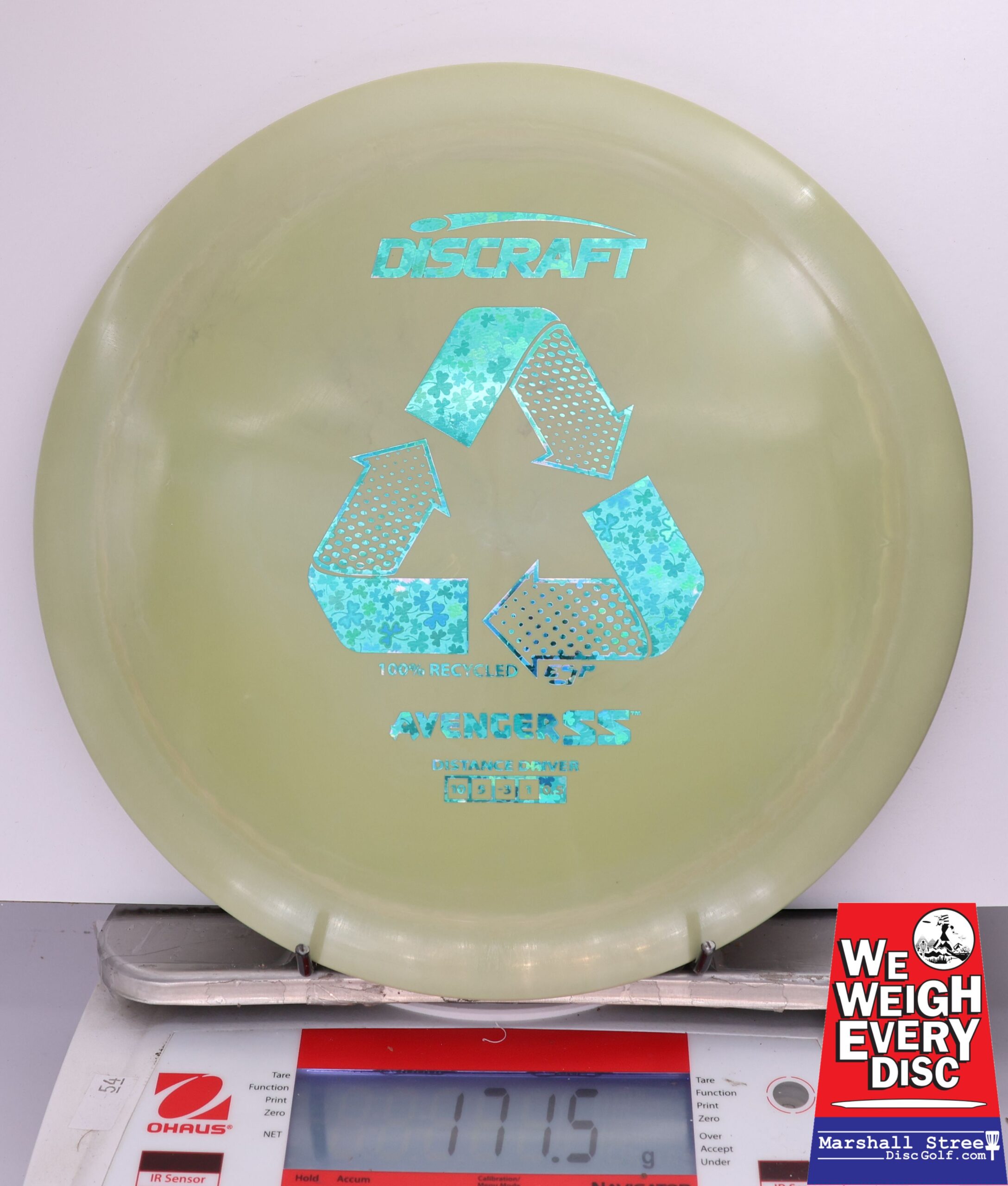 431176 Recycled ESP Avenger SS - #575 LtGeenish, 172