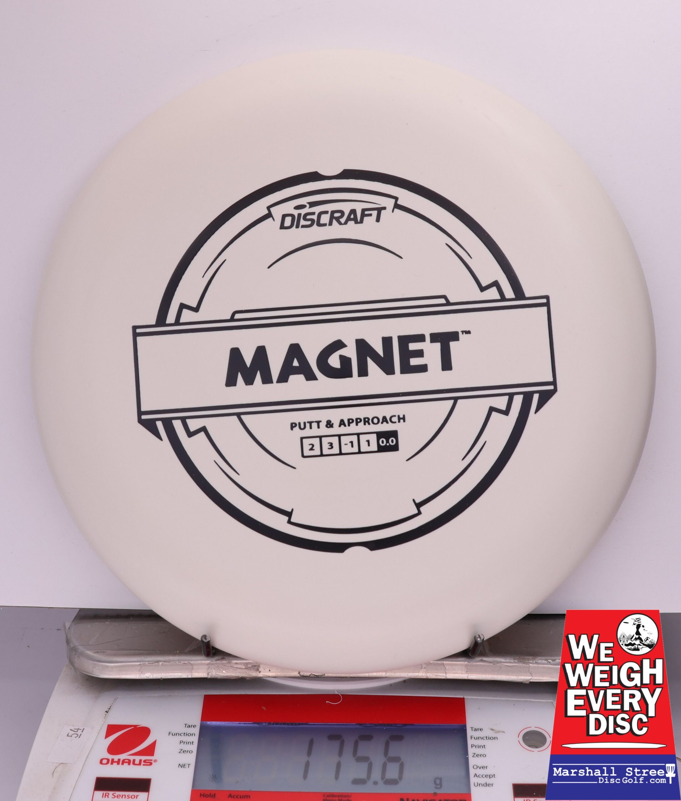 431193 Putter Line Hard Magnet - #571 White, 176