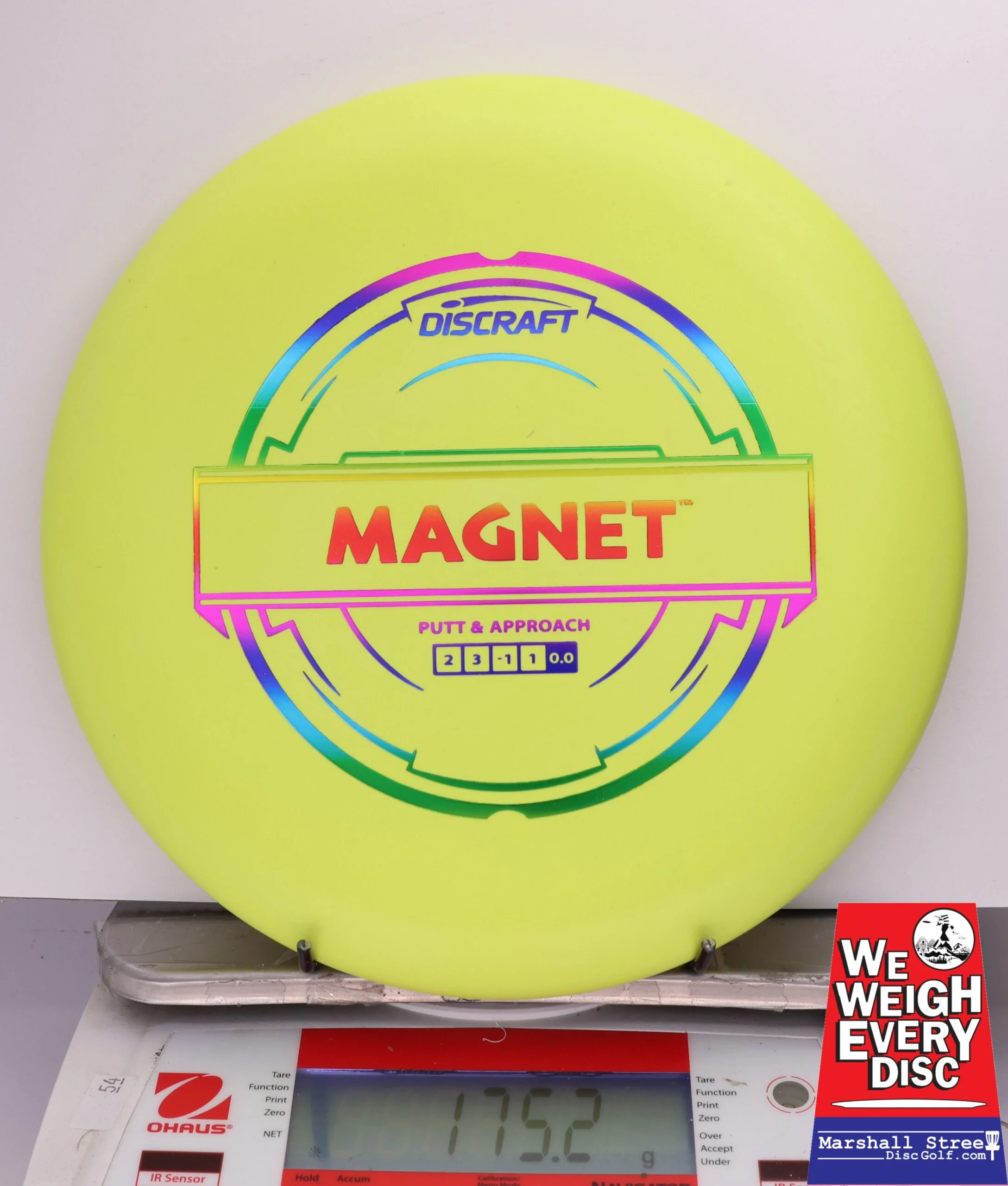 431195 Putter Line Hard Magnet - #573 Yellow, 175