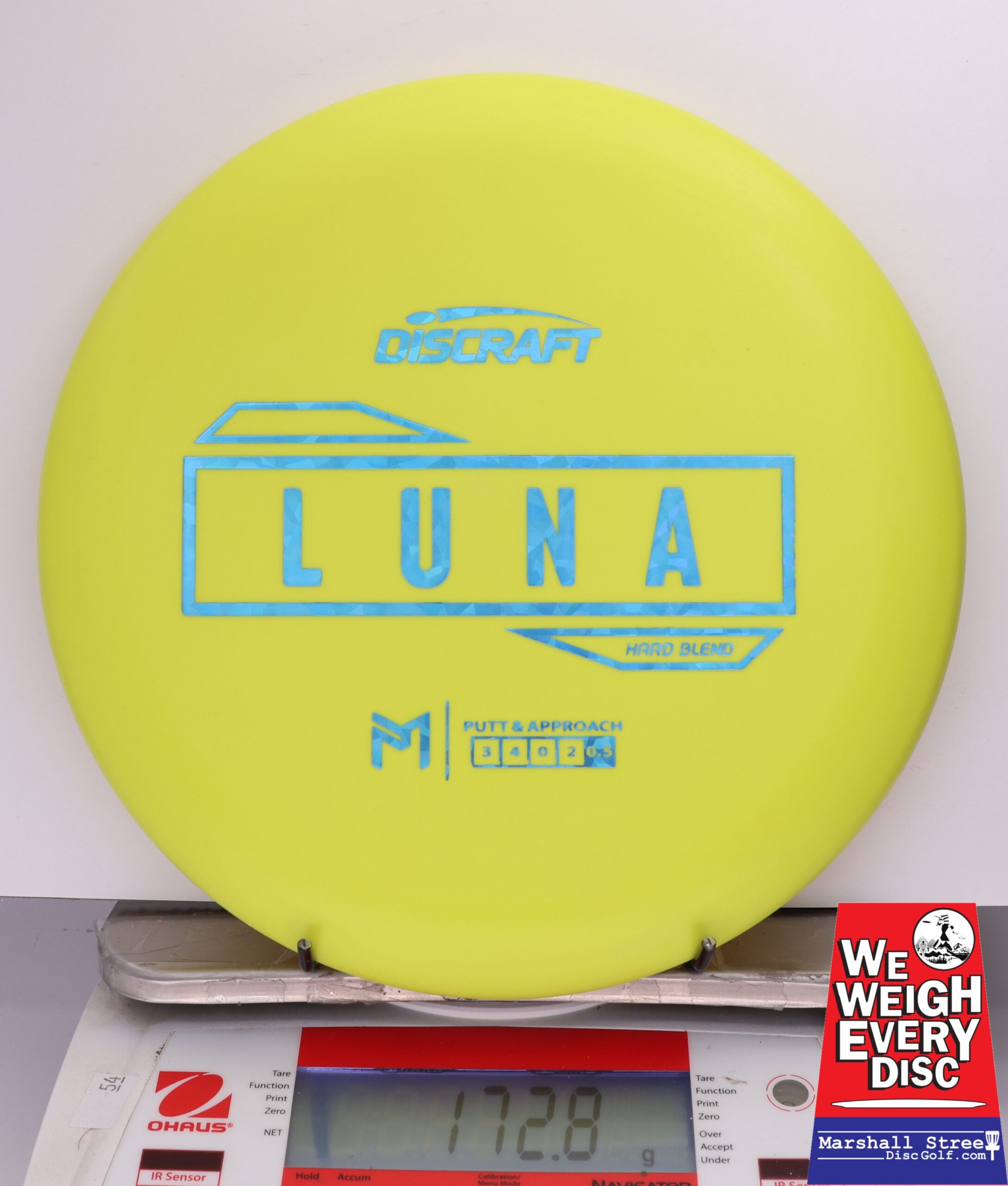 431501 Putter Line Hard Luna, Paul McBeth - #583 Yellow, 173