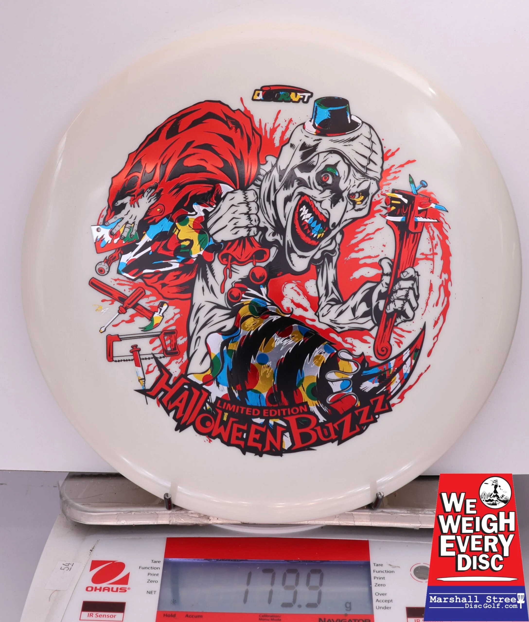 431854 ESP Buzzz, Tri-Foil Glow - 2025 Halloween Limited Edition - #578 Whiteish, 180