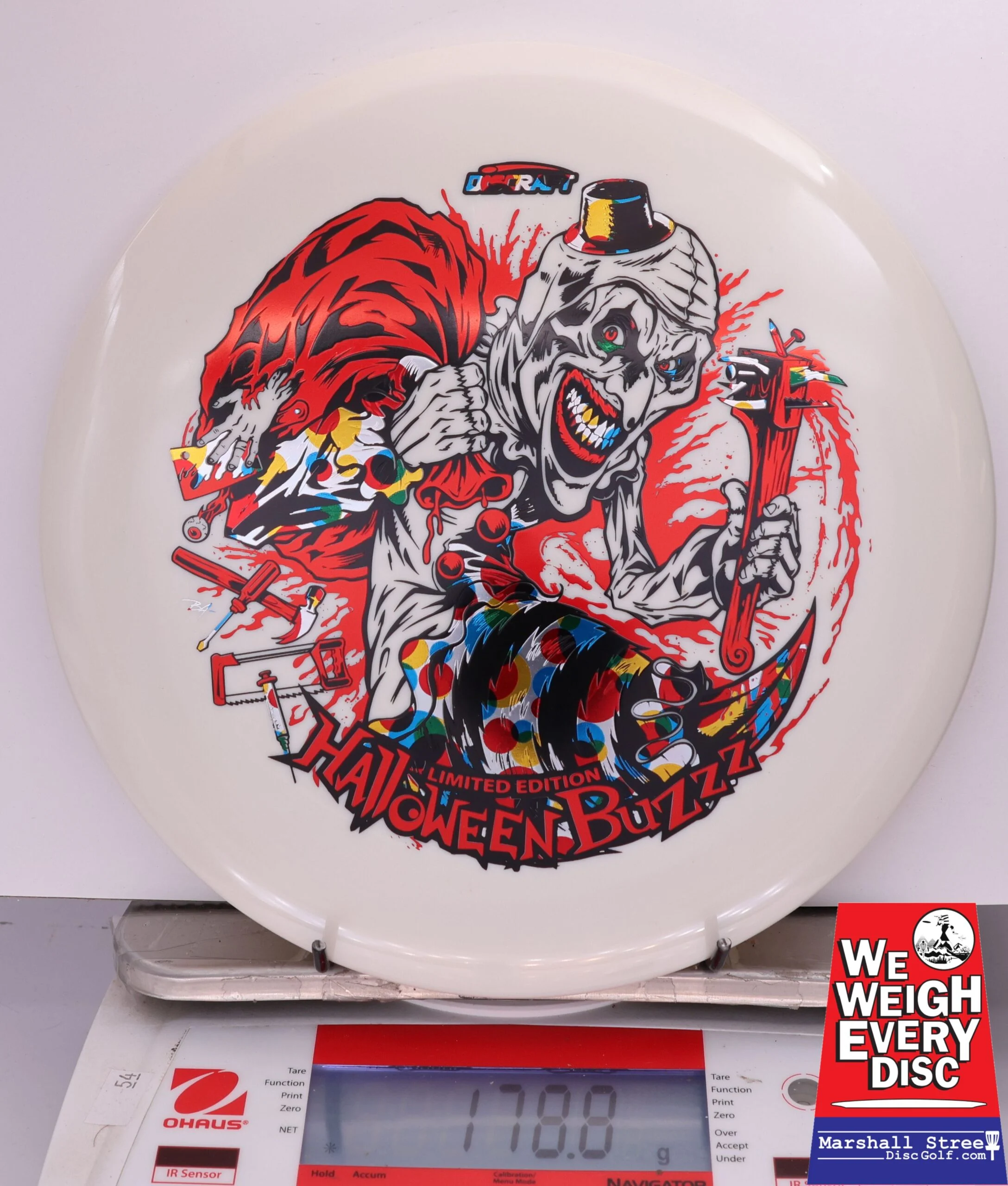 431855 ESP Buzzz, Tri-Foil Glow - 2025 Halloween Limited Edition - #579 Whiteish, 179