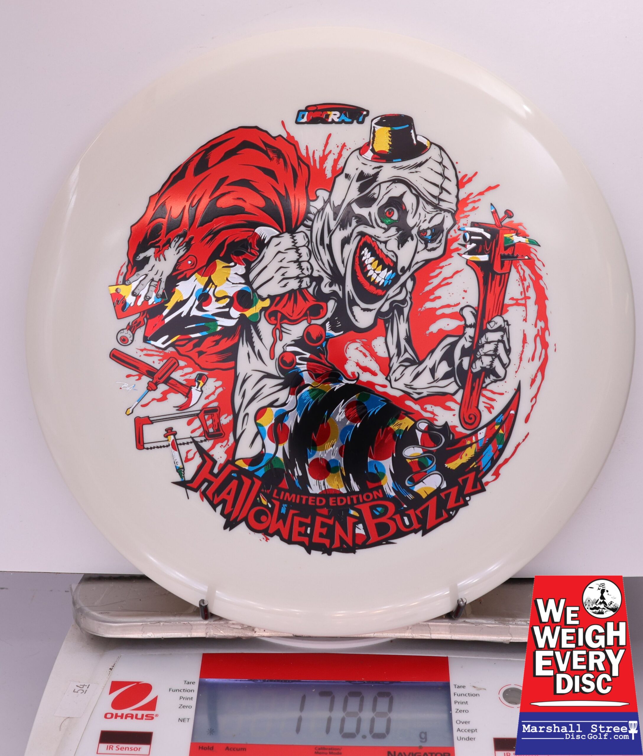 431855 ESP Buzzz, Tri-Foil Glow - 2025 Halloween Limited Edition - #579 Whiteish, 179