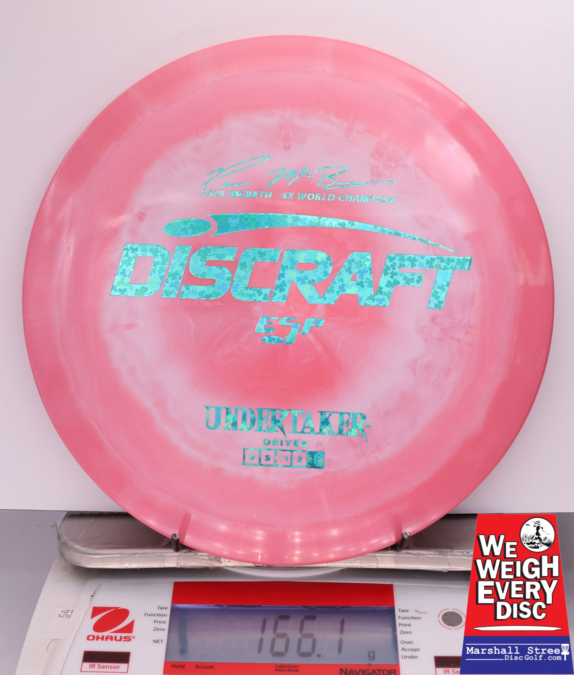 432523 ESP Undertaker, Paul McBeth 6X - #572 Pink, 166