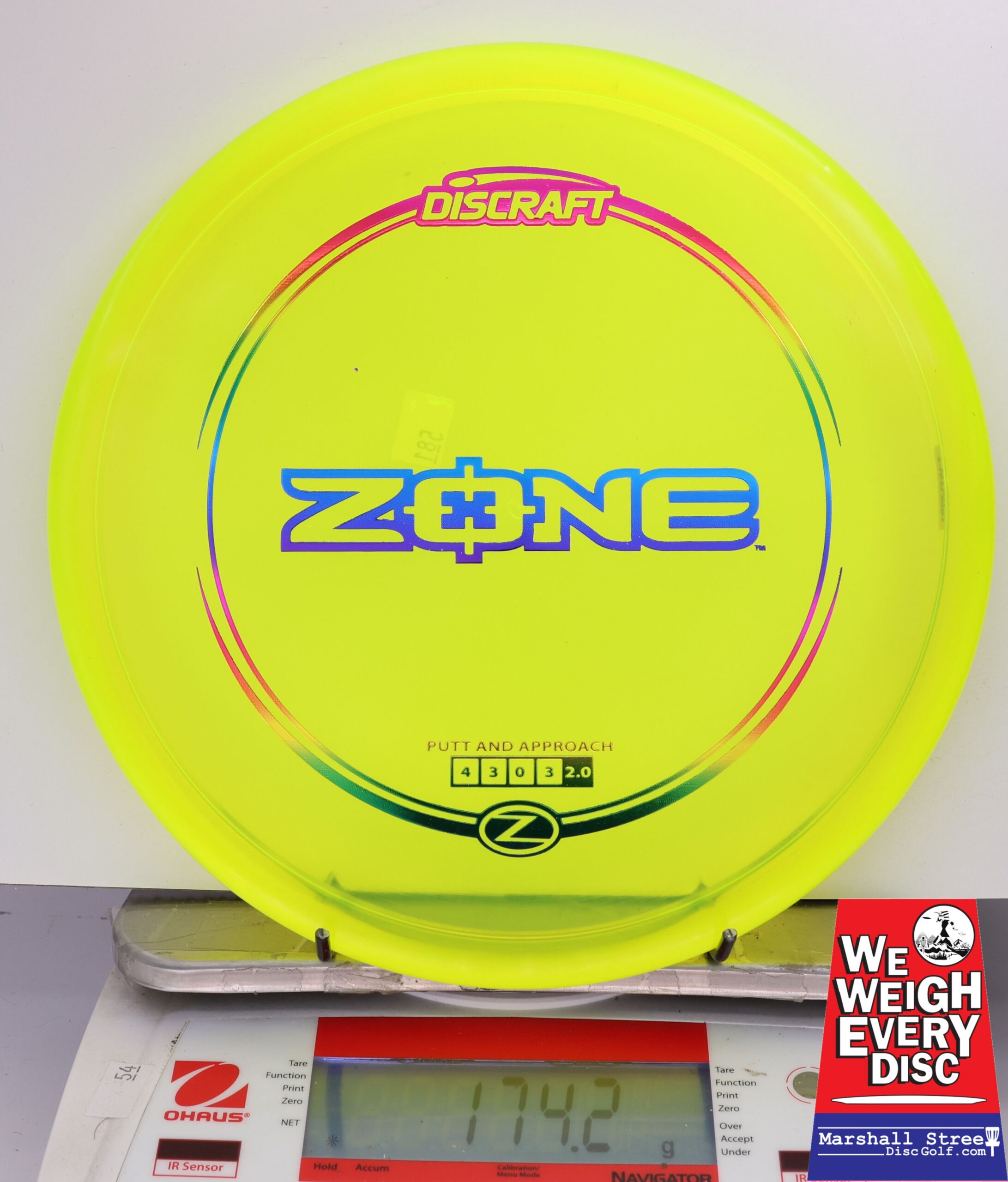 432881 Z Zone - #581 NYellow, 174