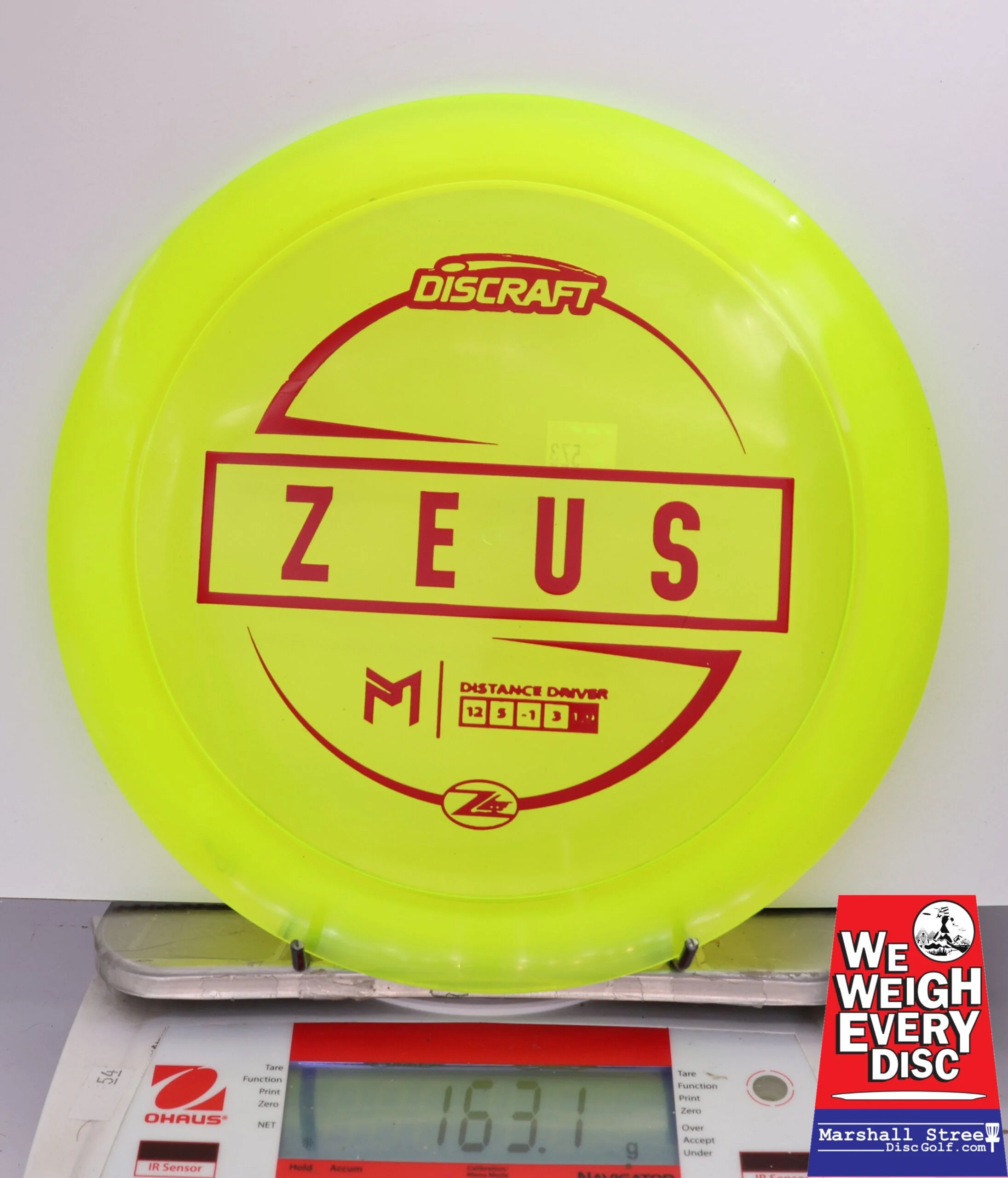 433053 Z Lite Zeus, Paul McBeth - #573 NYellow, 173