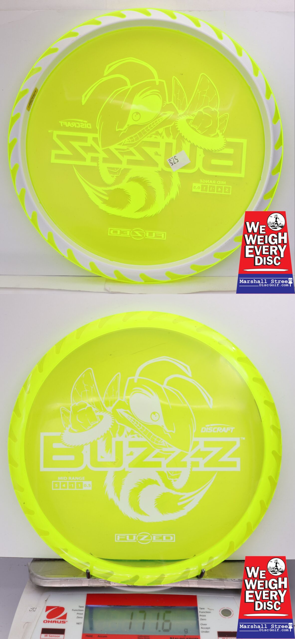 433165 FuZed Line Buzzz - Buzzzsaw - #575 NYellow-White, 172