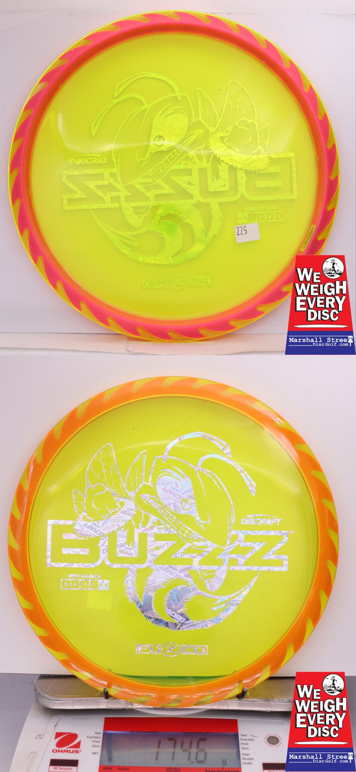 433167 FuZed Line Buzzz - Buzzzsaw - #577 NYellow-Red, 175