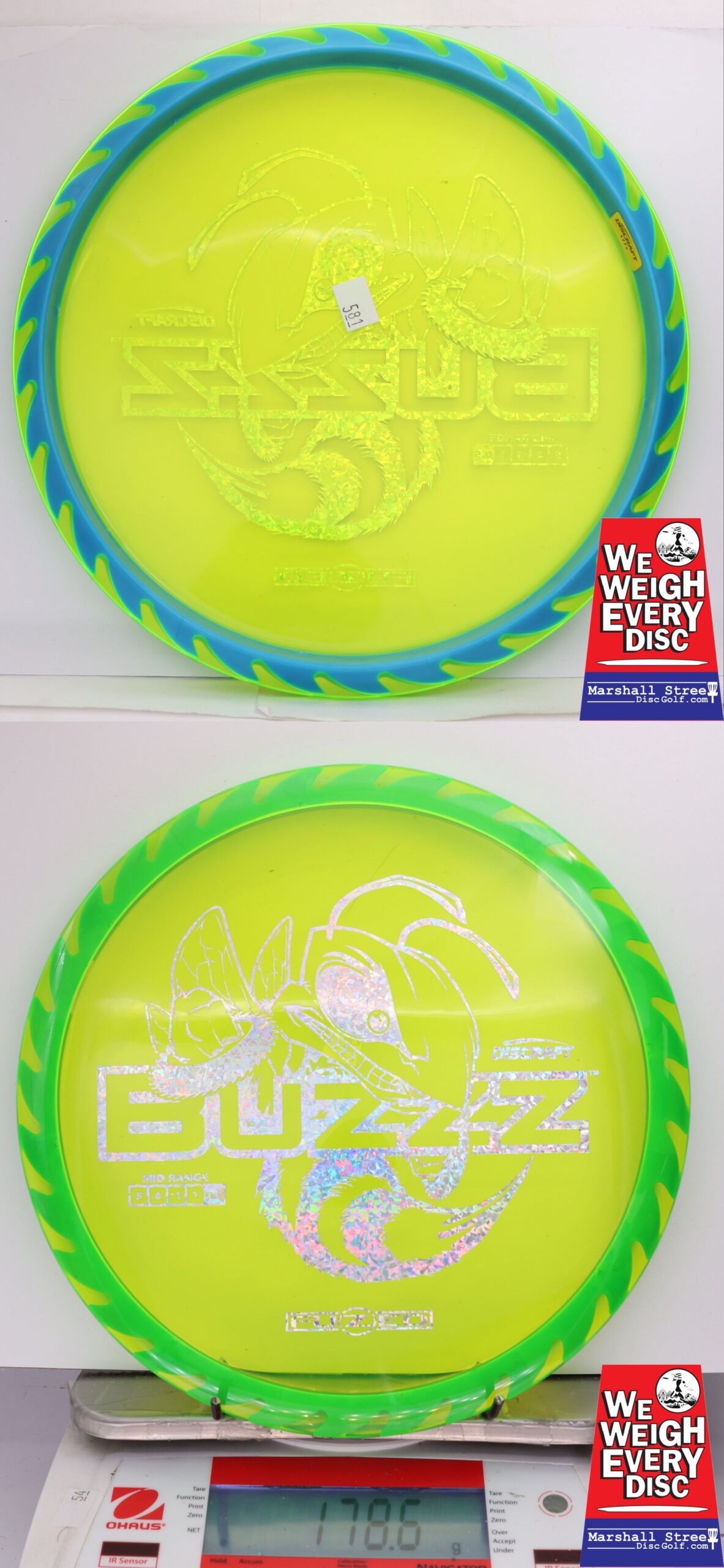 433171 FuZed Line Buzzz - Buzzzsaw - #581 NYellow-Blue, 179
