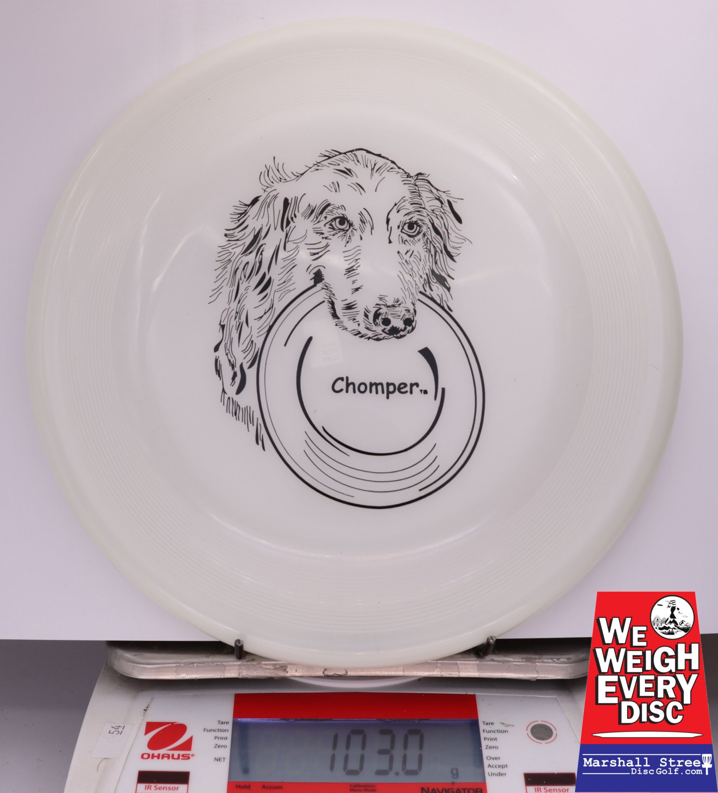 433420 Chomper Classic - #105 White, 103