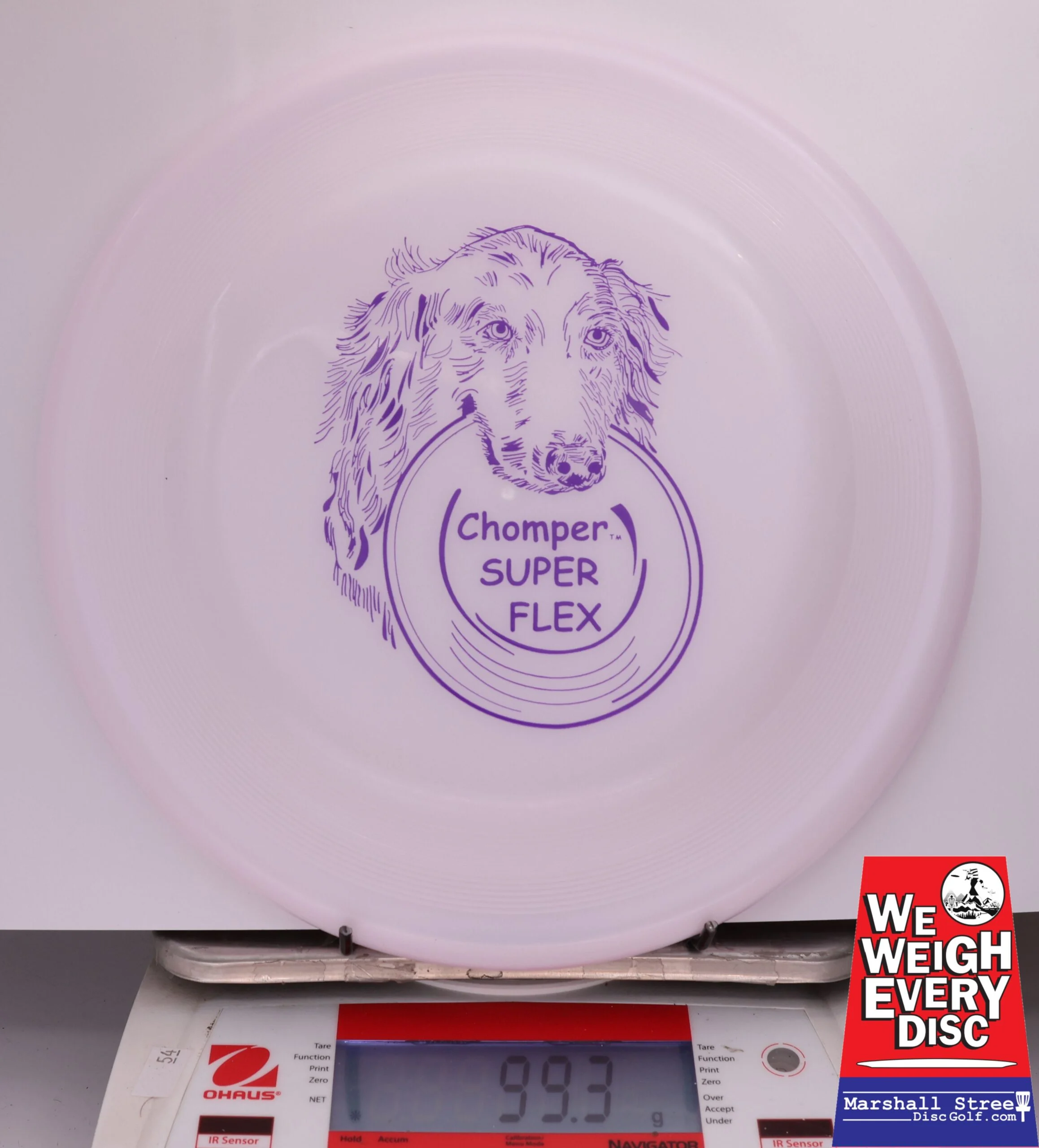 433438 Chomper Classic Super Flex - #107 White, 99