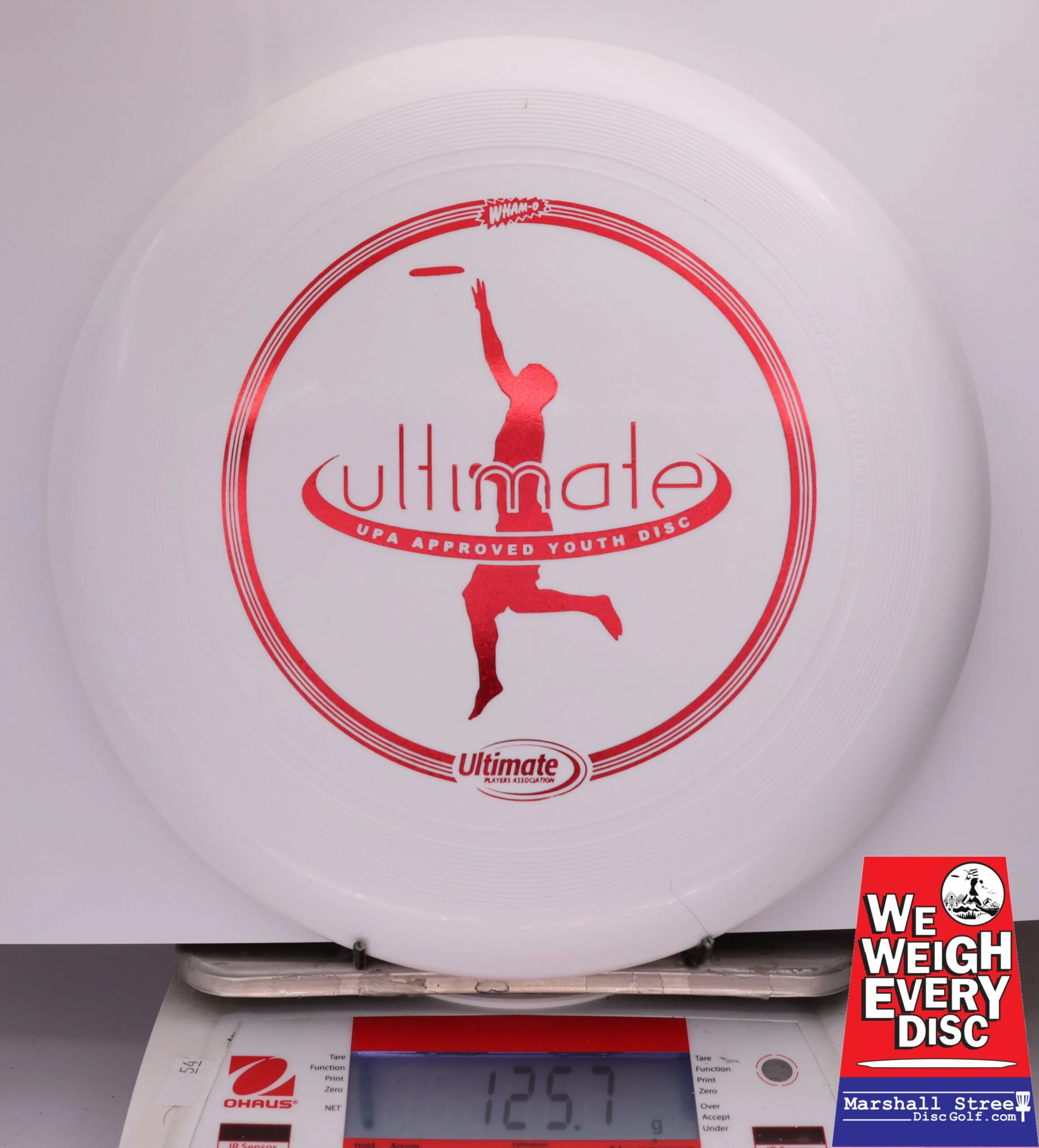 433486 Wham-O Youth Ultimate 100 Mold - #100 White, 126