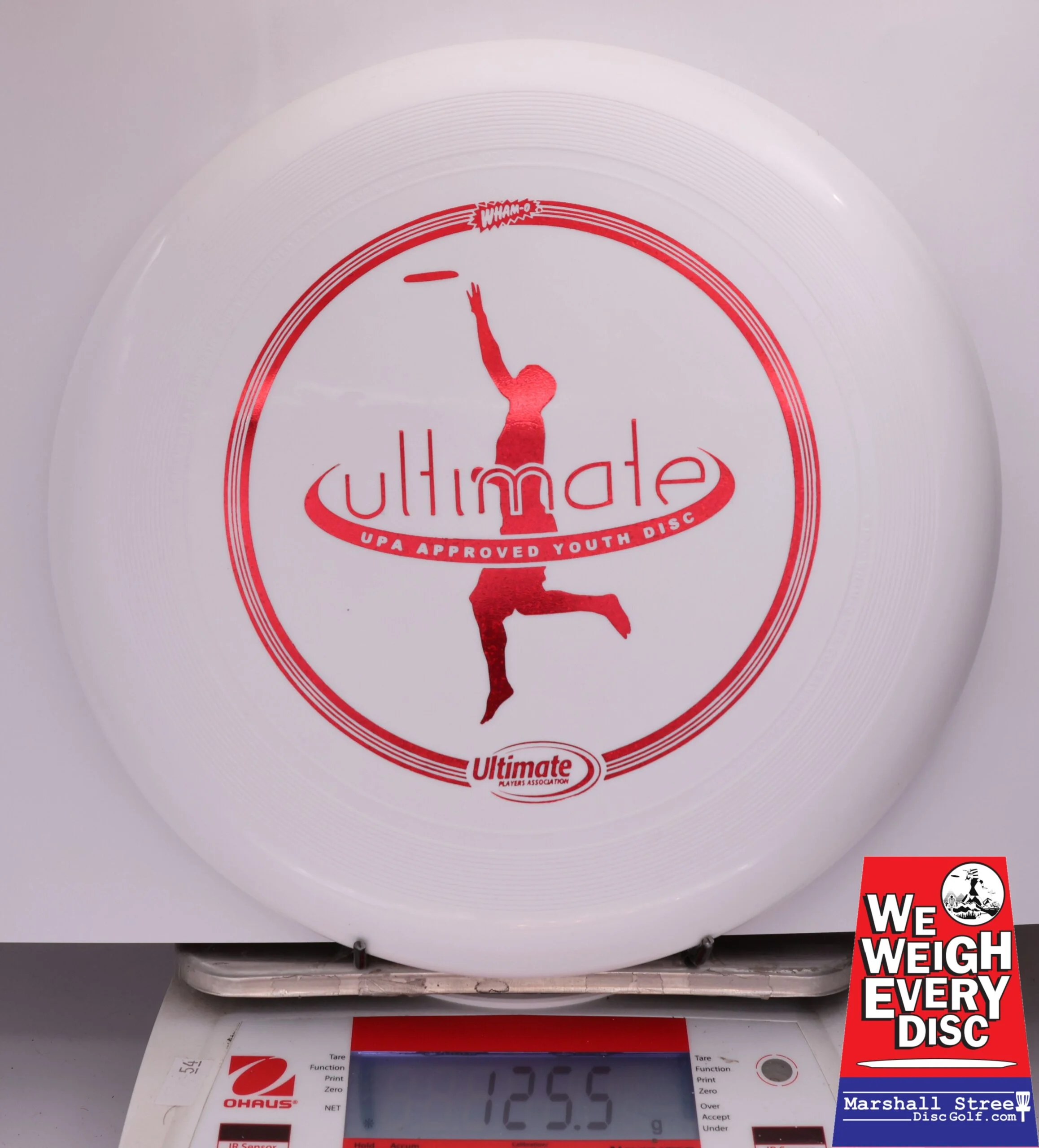433487 Wham-O Youth Ultimate 100 Mold - #101 White, 126