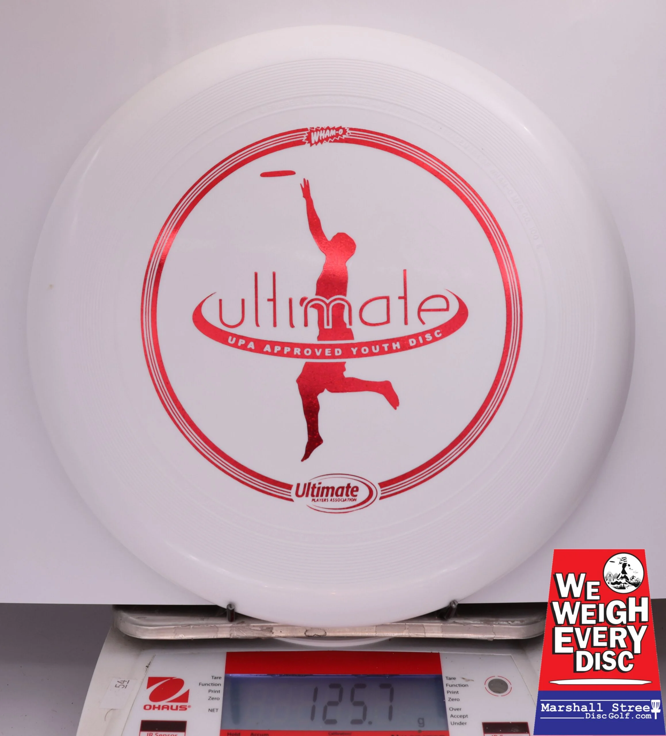 433488 Wham-O Youth Ultimate 100 Mold - #102 White, 126
