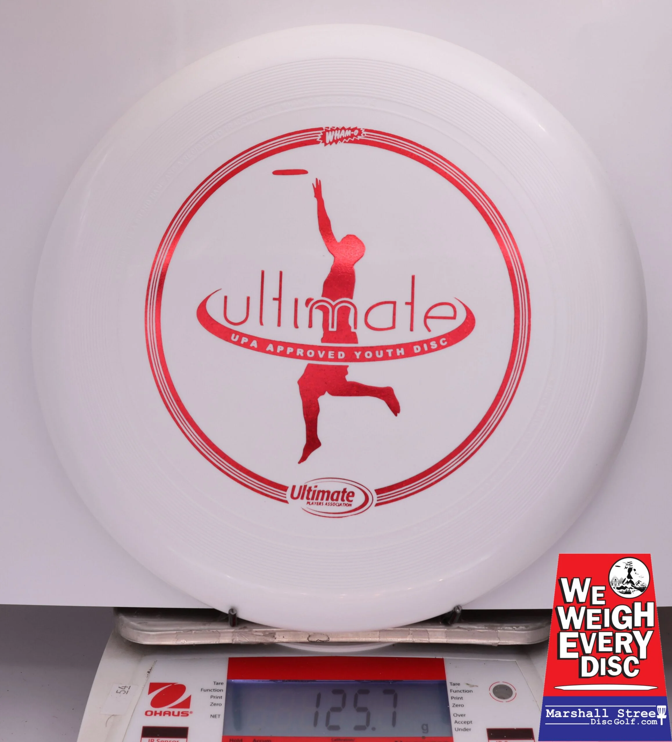 433490 Wham-O Youth Ultimate 100 Mold - #104 White, 126
