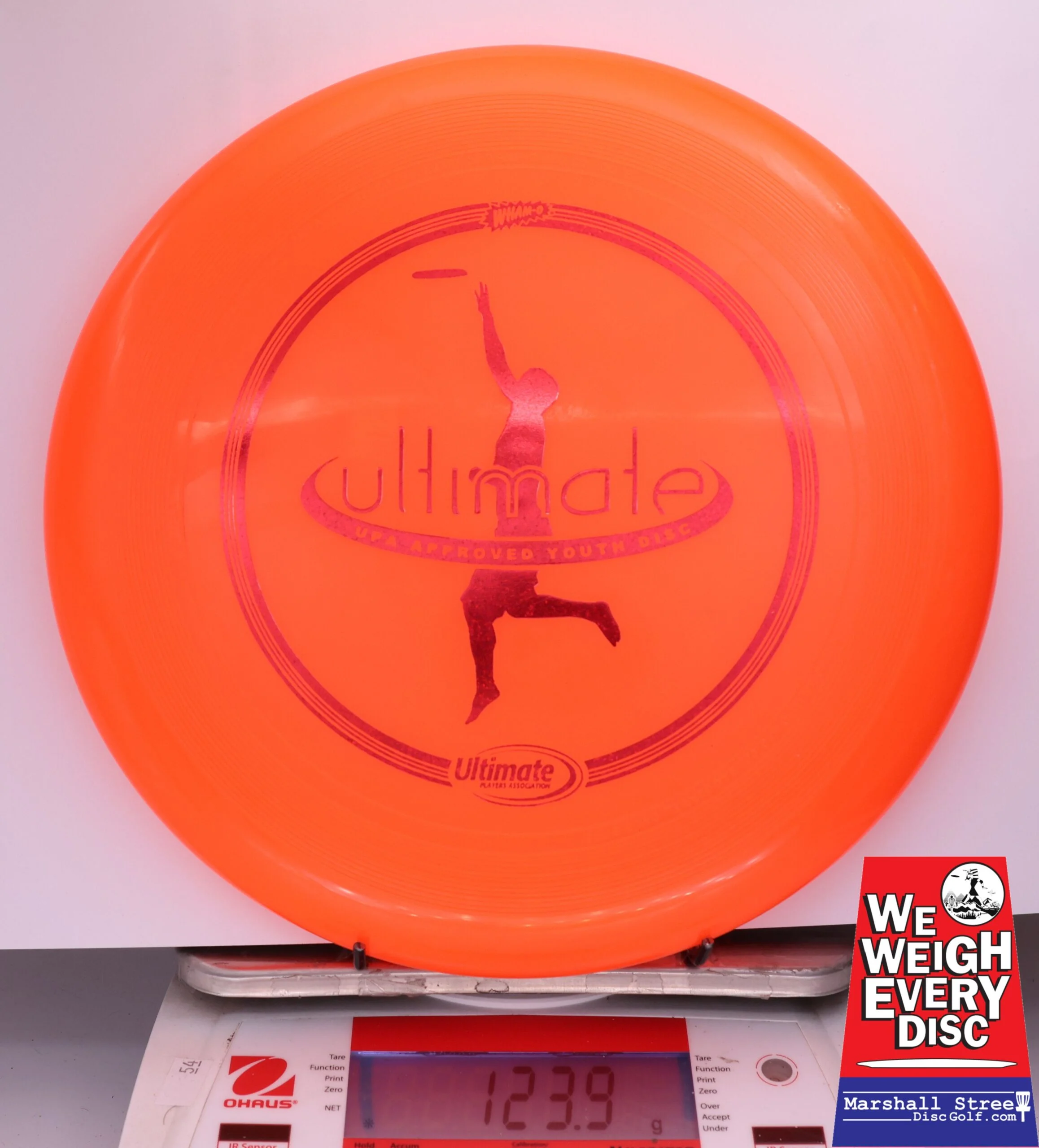 433494 Wham-O Youth Ultimate 100 Mold - #108 Orange, 124