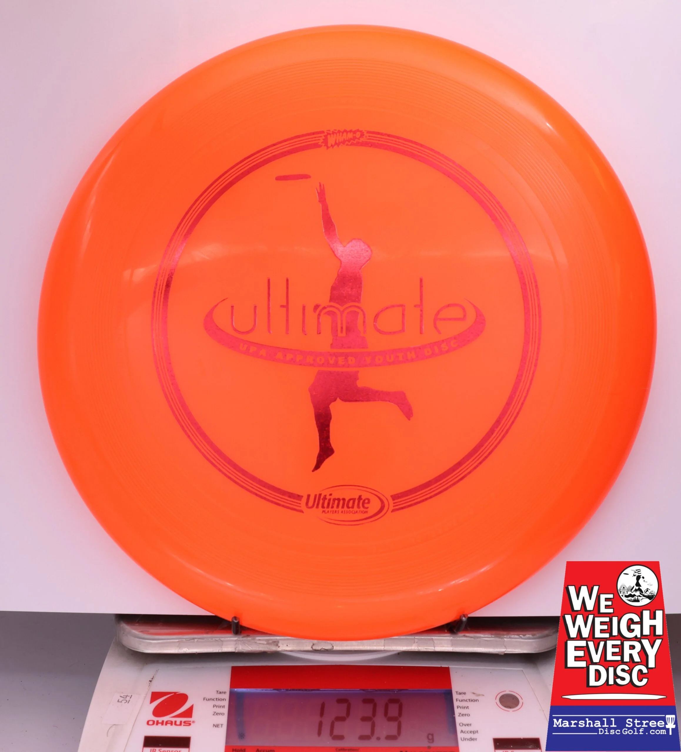 433495 Wham-O Youth Ultimate 100 Mold - #109 Orange, 124