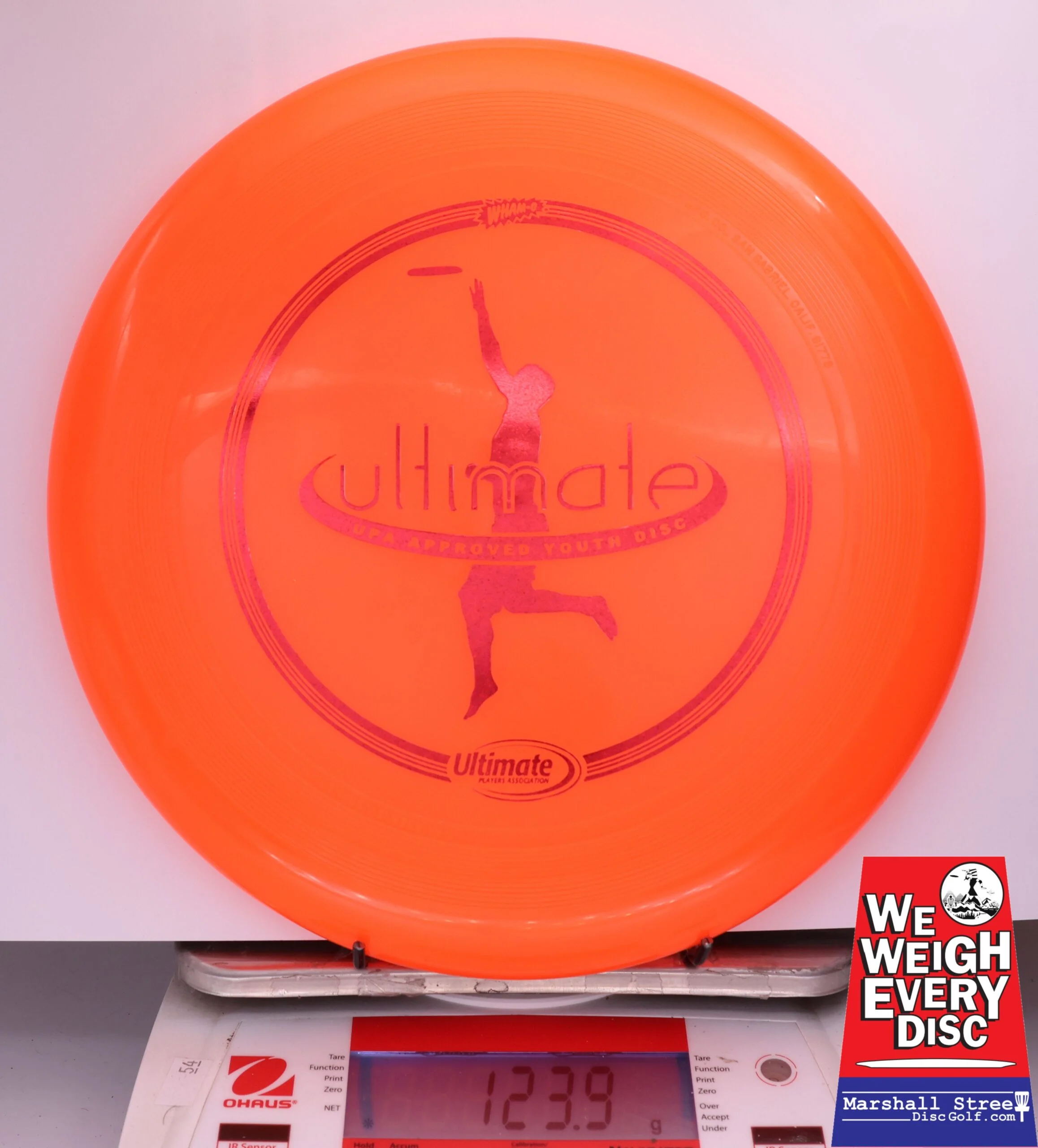 433497 Wham-O Youth Ultimate 100 Mold - #111 Orange, 124