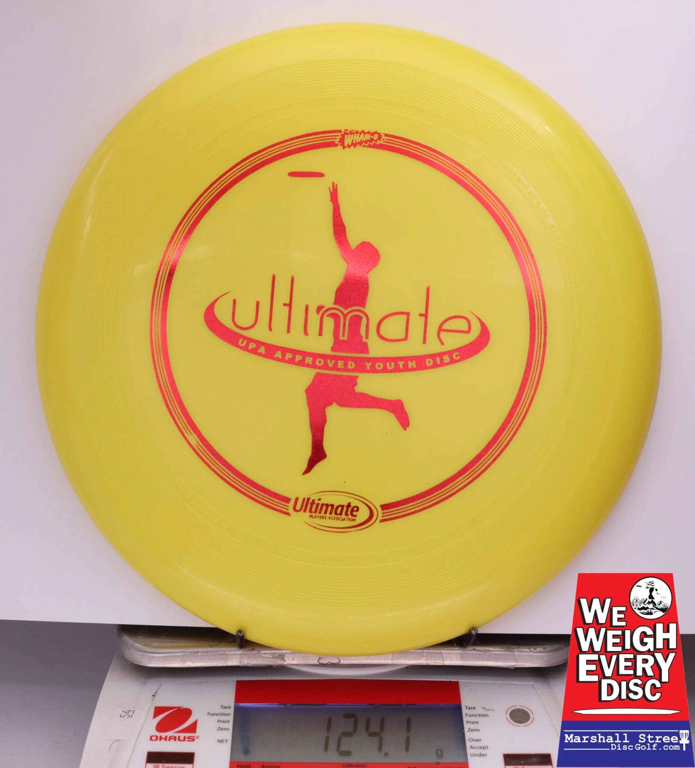 433499 Wham-O Youth Ultimate 100 Mold - #113 Yellow, 124