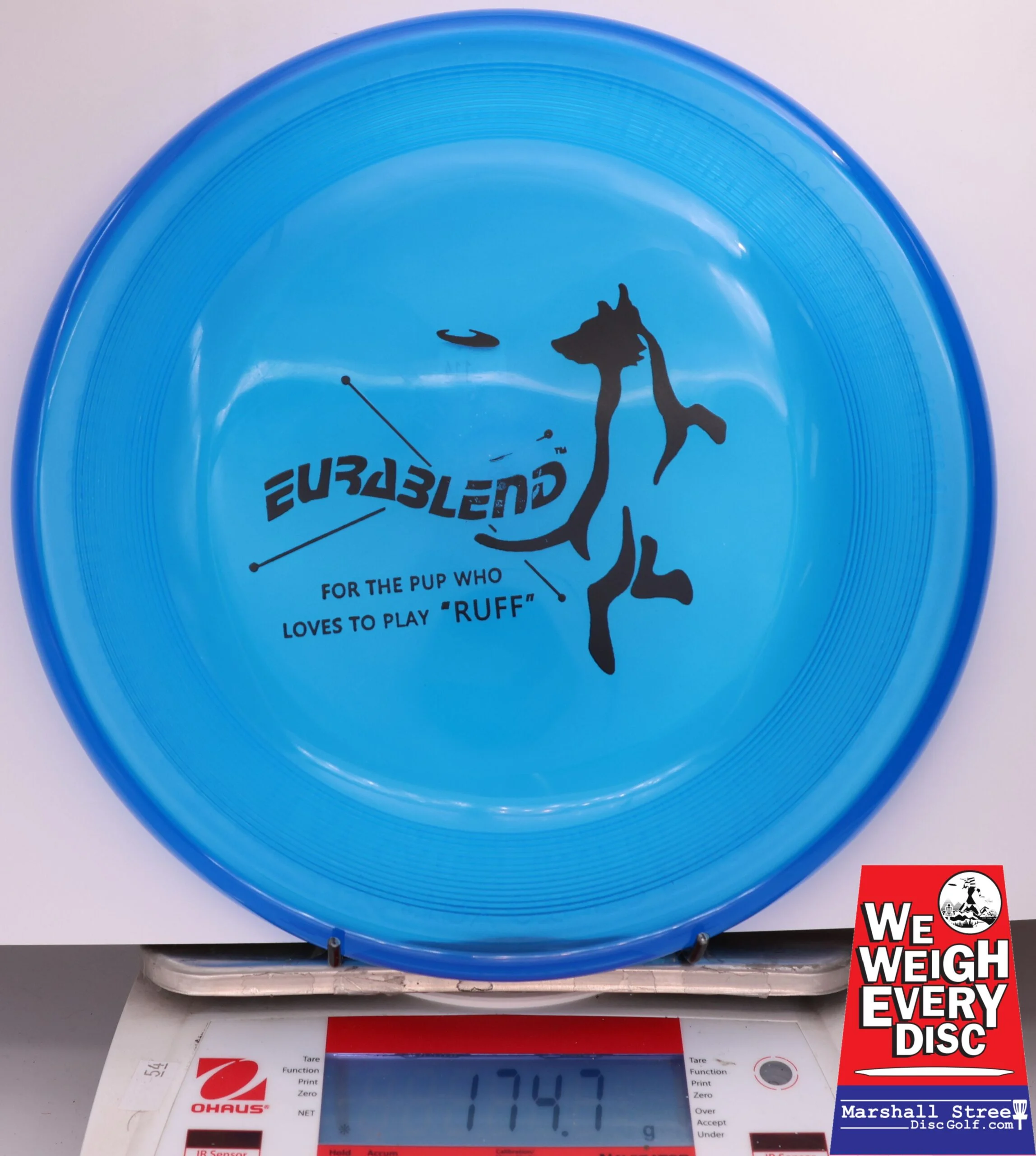 433565 Eurablend Fastback Frisbee - #114 Blue, 175