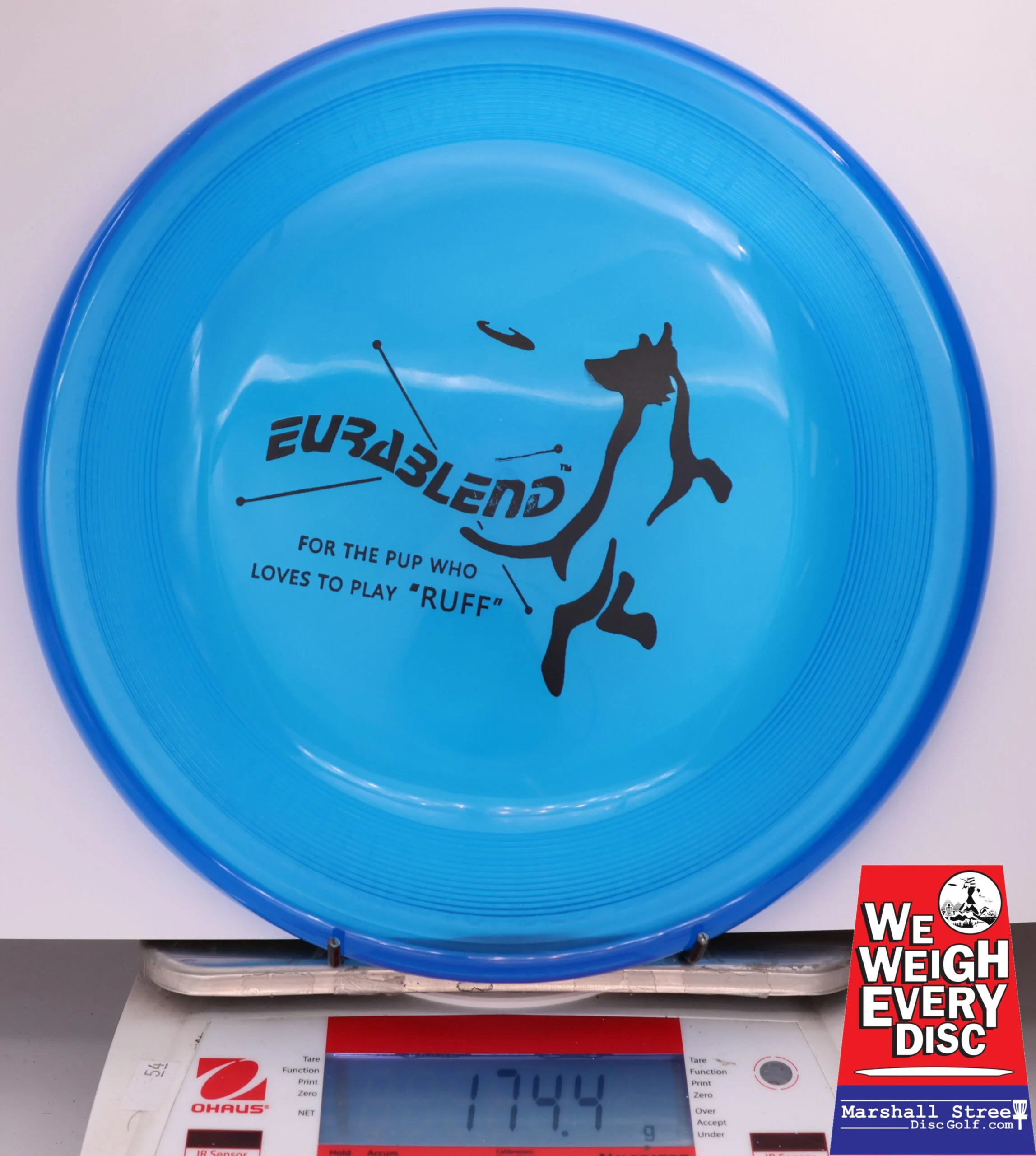 433566 Eurablend Fastback Frisbee - #115 Blue, 174