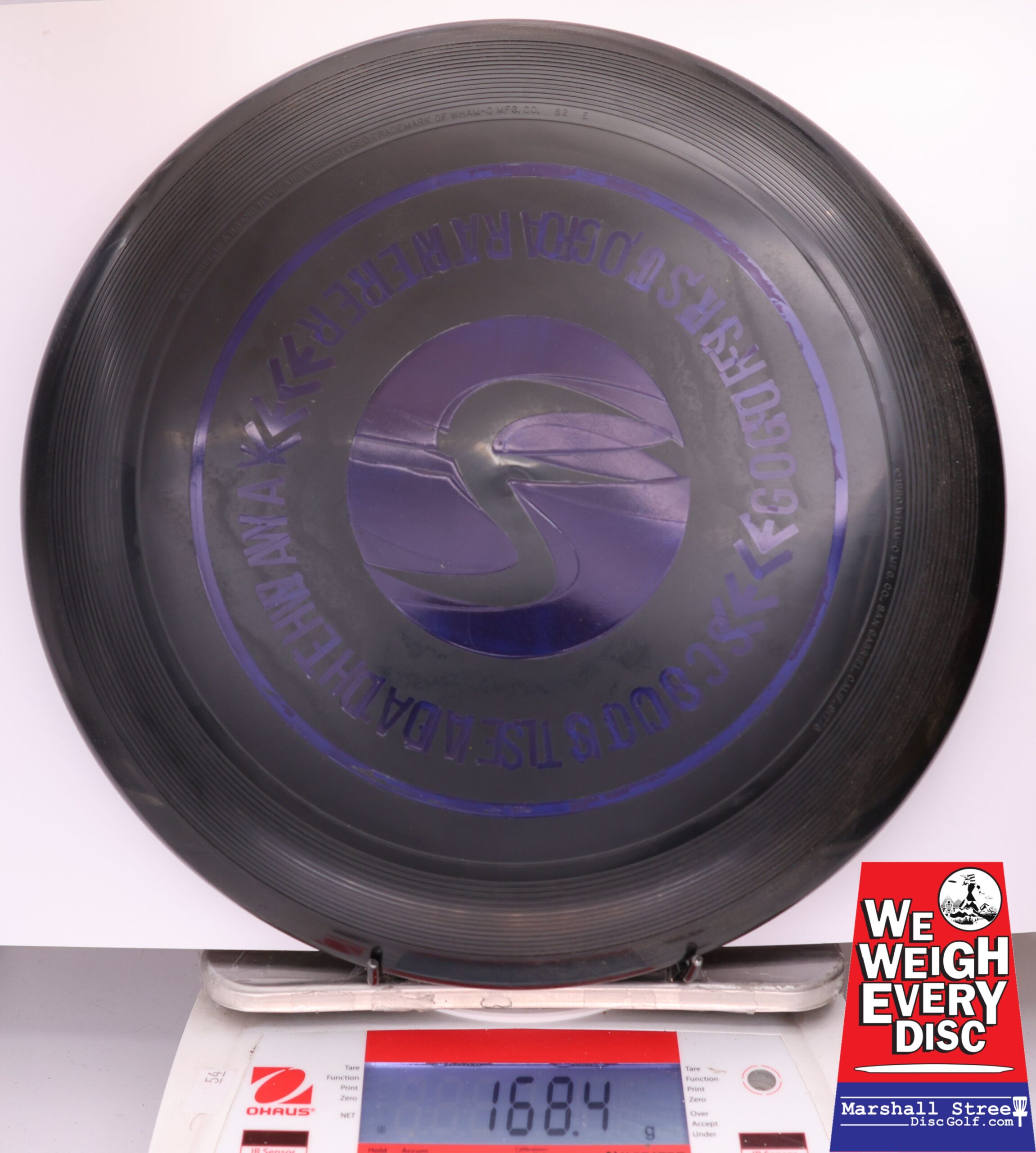 433605 X-Out Wham-O UMAX Frisbee - #104 Black, 168