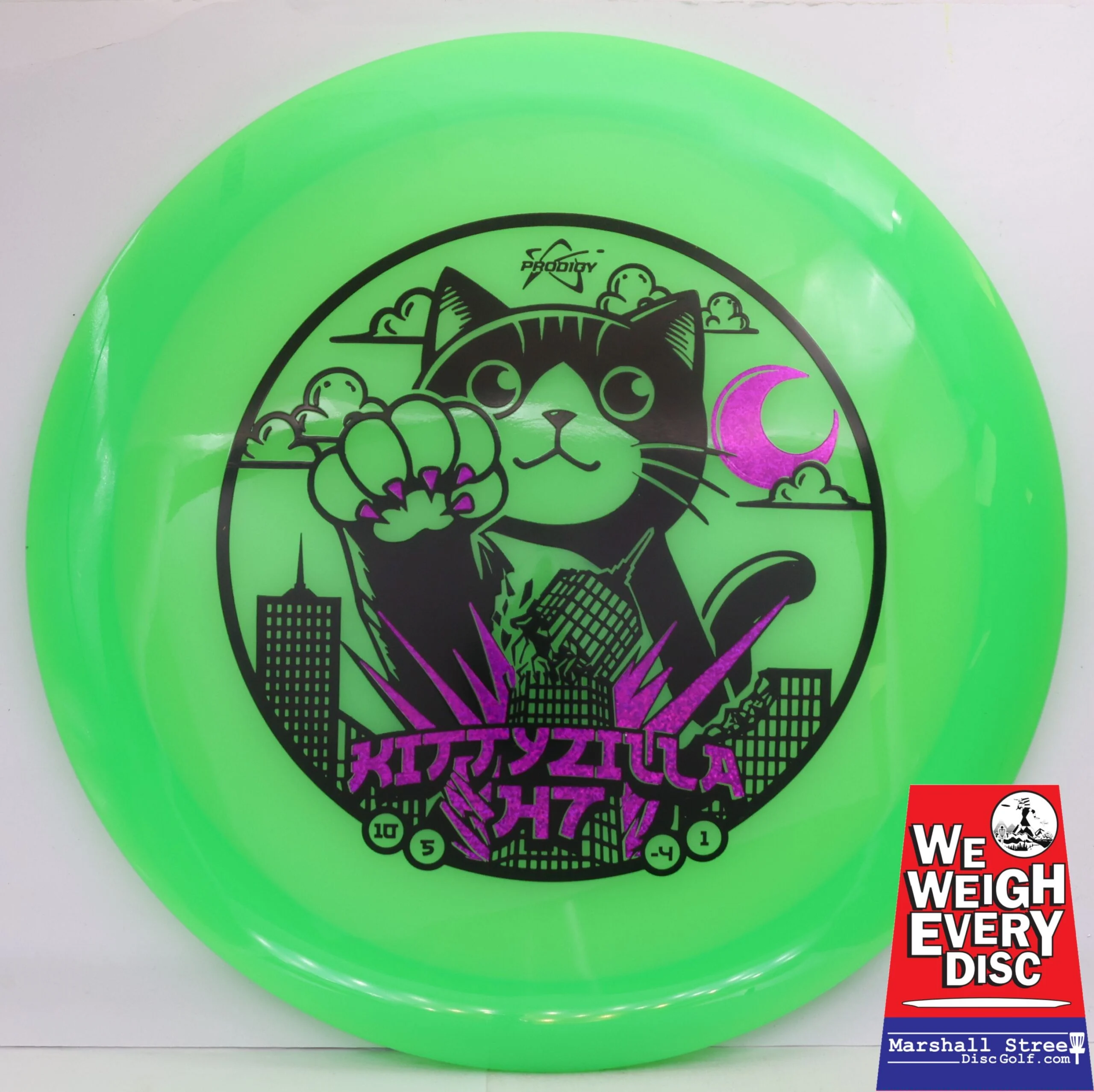 Prodigy H7, 400 Glow - Kittyzilla Returns • Marshall Street Disc Golf