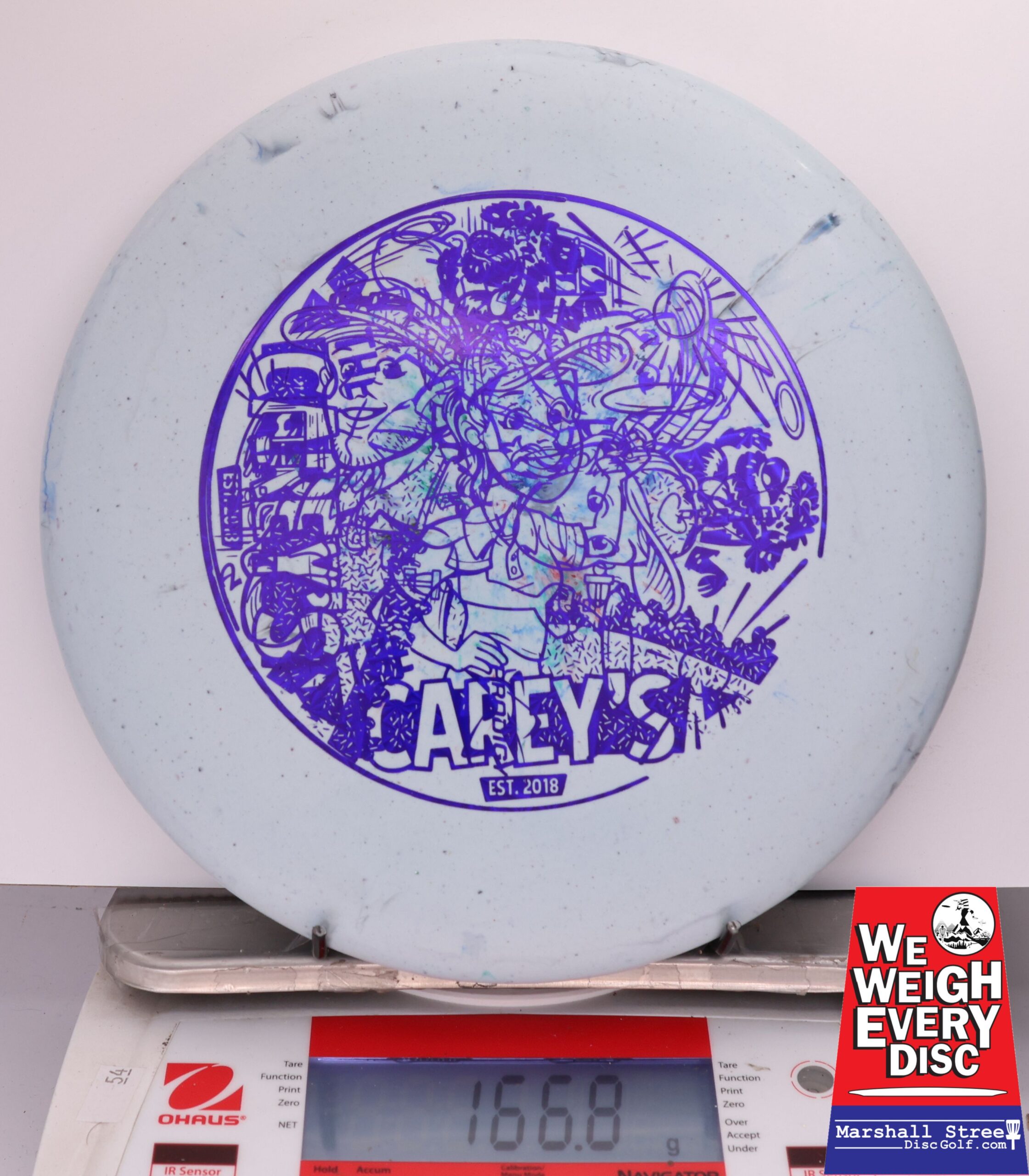 433767 X-Out Prodigy PA3, 300 Firm - #316 FractalGryBlu, 167