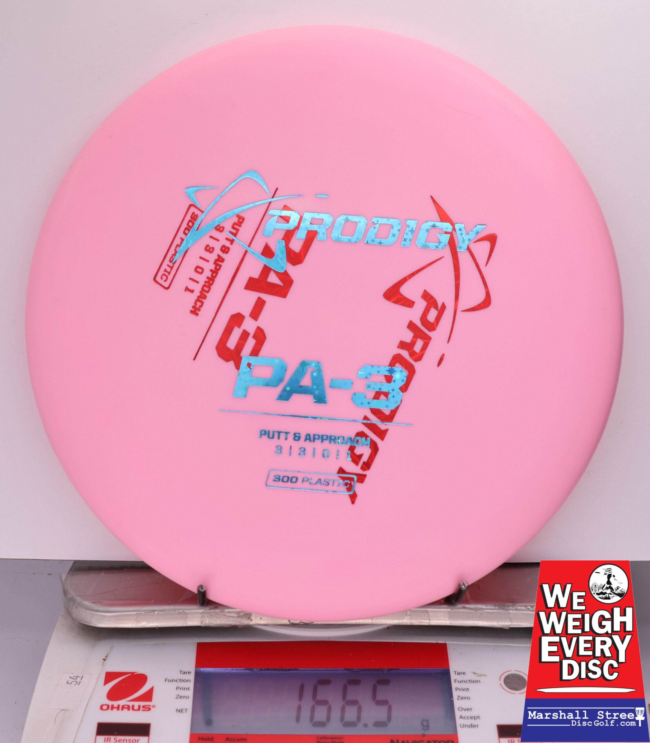 433772 X-Out Prodigy PA3, 300 Firm - #321 Pink, 167