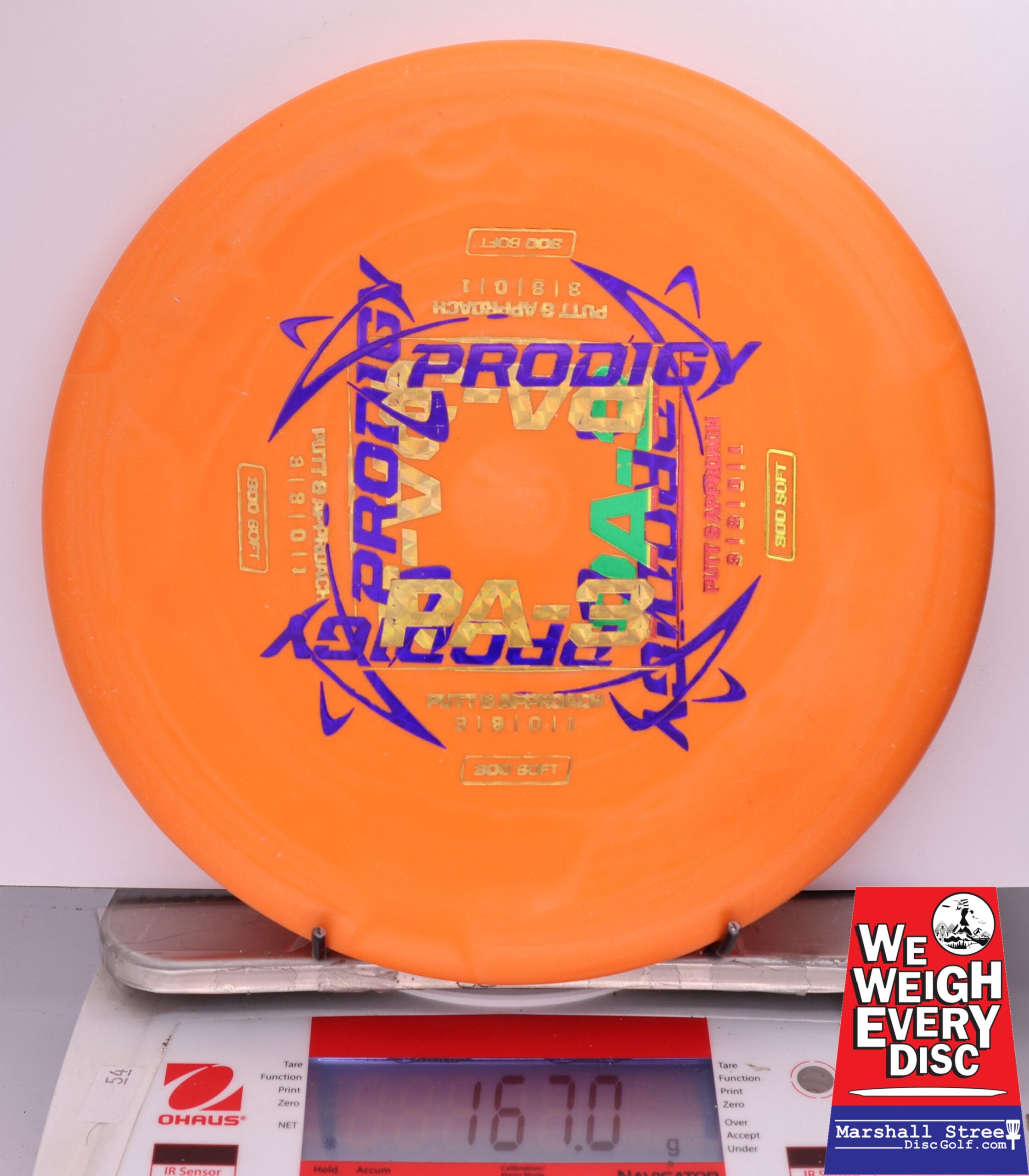 433793 X-Out Prodigy PA3, 300 Soft - #311 Orange, 167