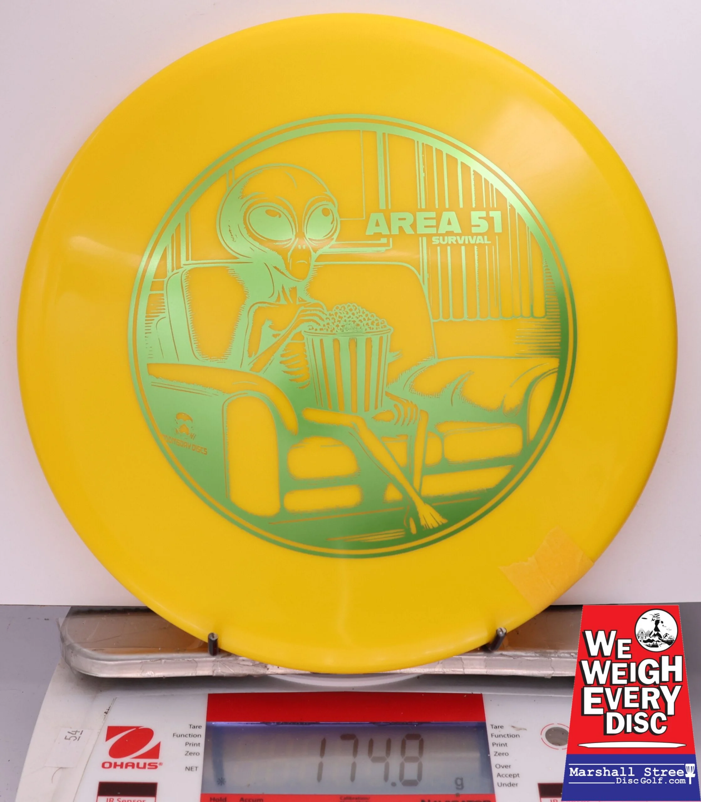 433941 Survival Area 51 - #416 Yellow, 175