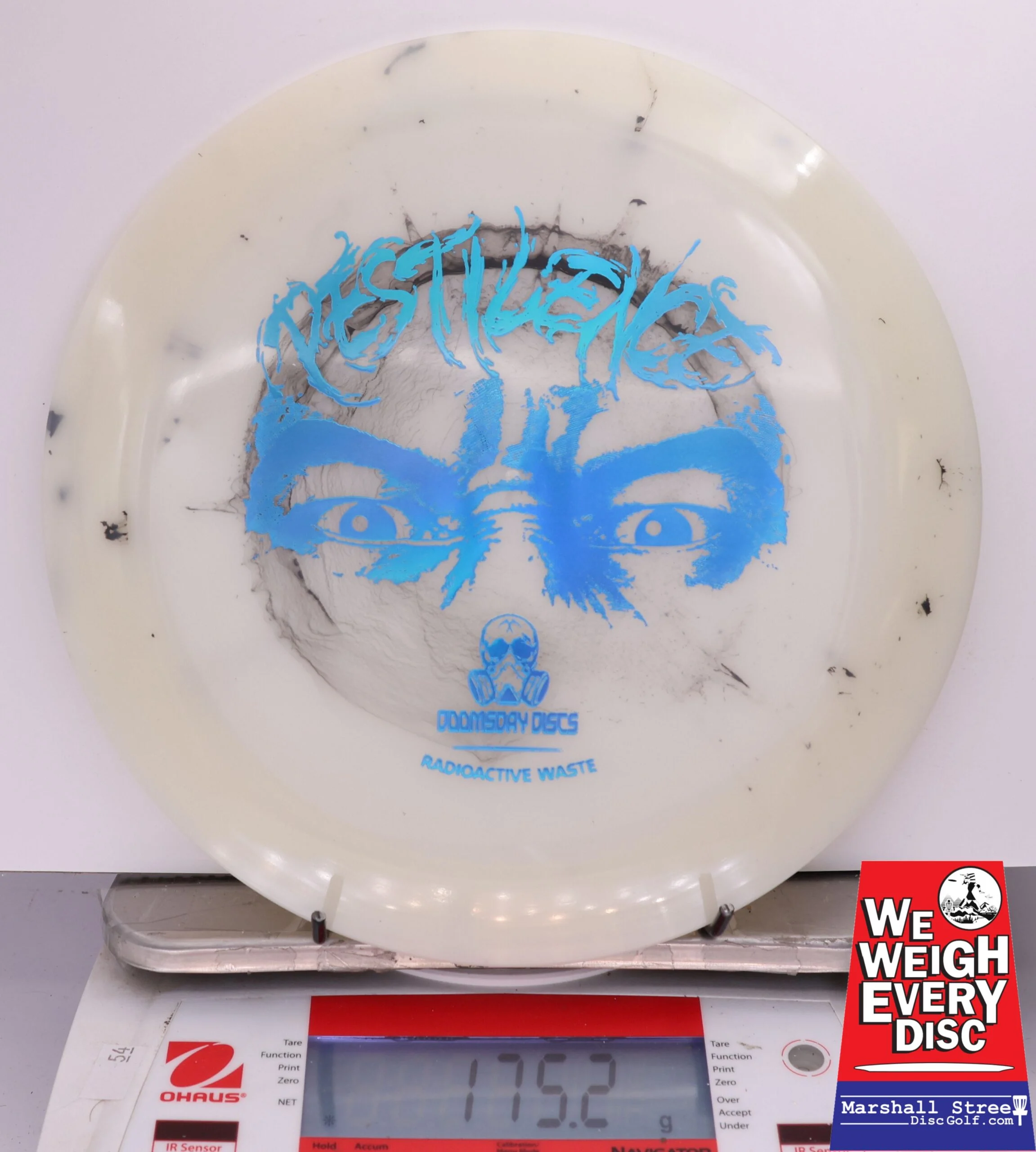 434108 Radioactive Waste Glow Pestilence - #414 WhiteBlack, 175